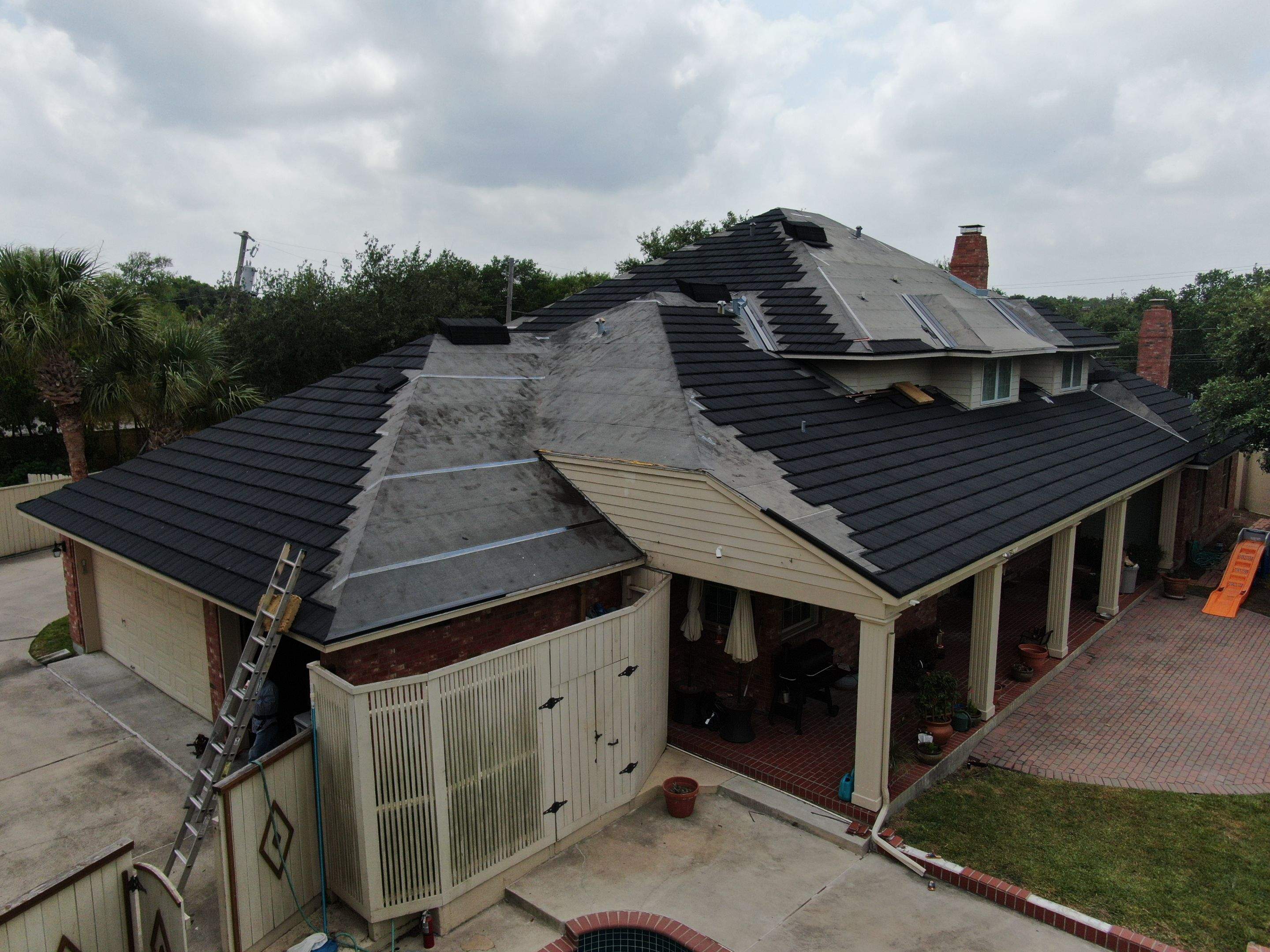 Colonial Tilcor Stone Coated Metal by Bayfront Roofing and Construction