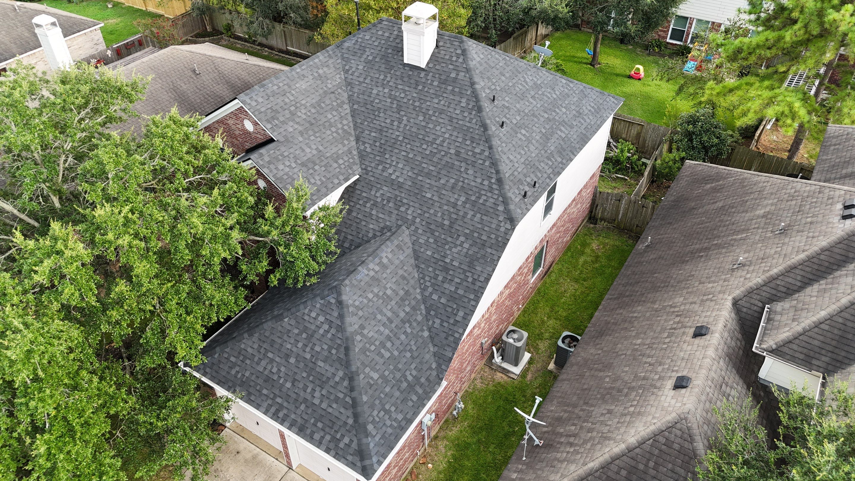 Residential Roofing Installation using IKO Dynasty by Core Four Roofing