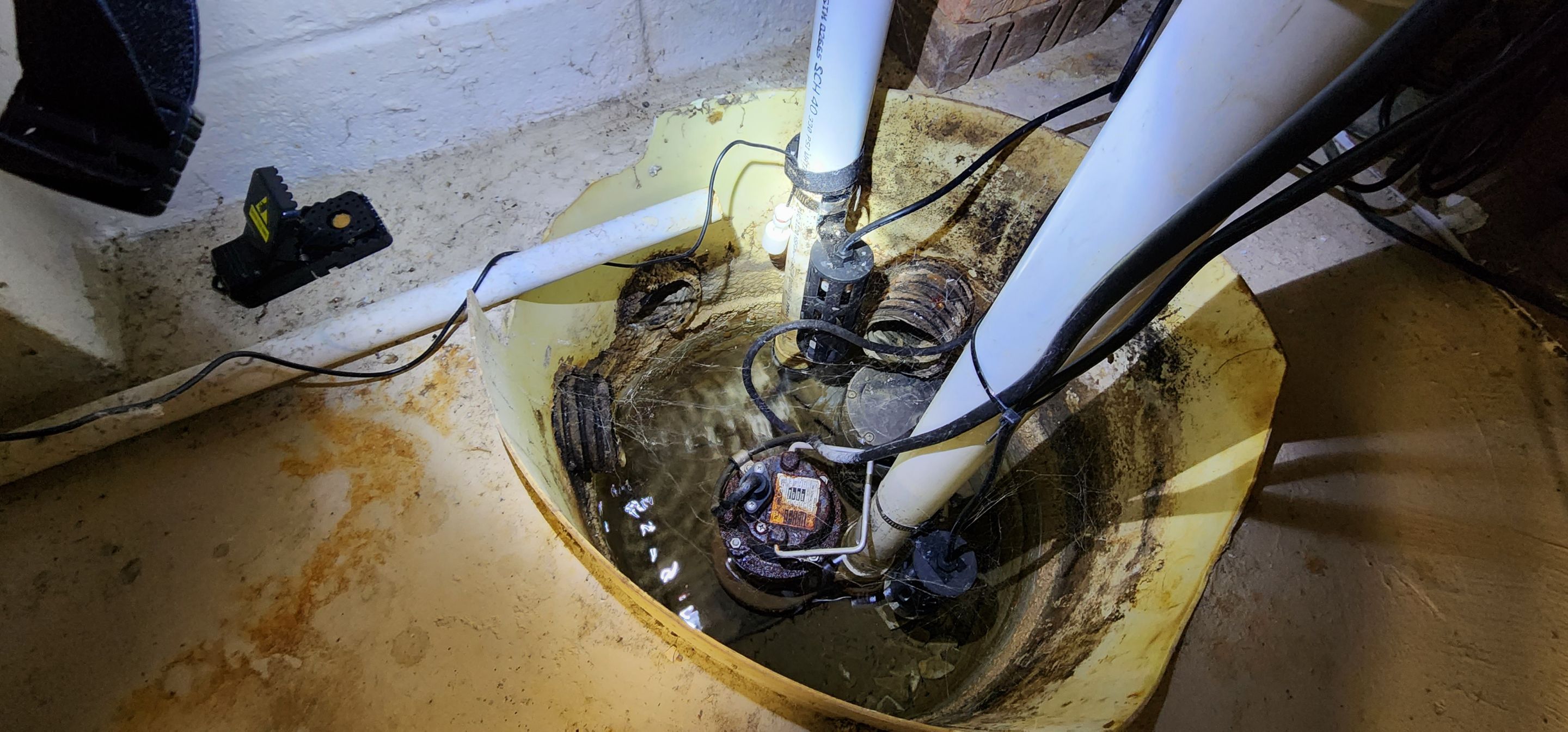 Interior Basement Waterproofing System by Toledo Basement Repair