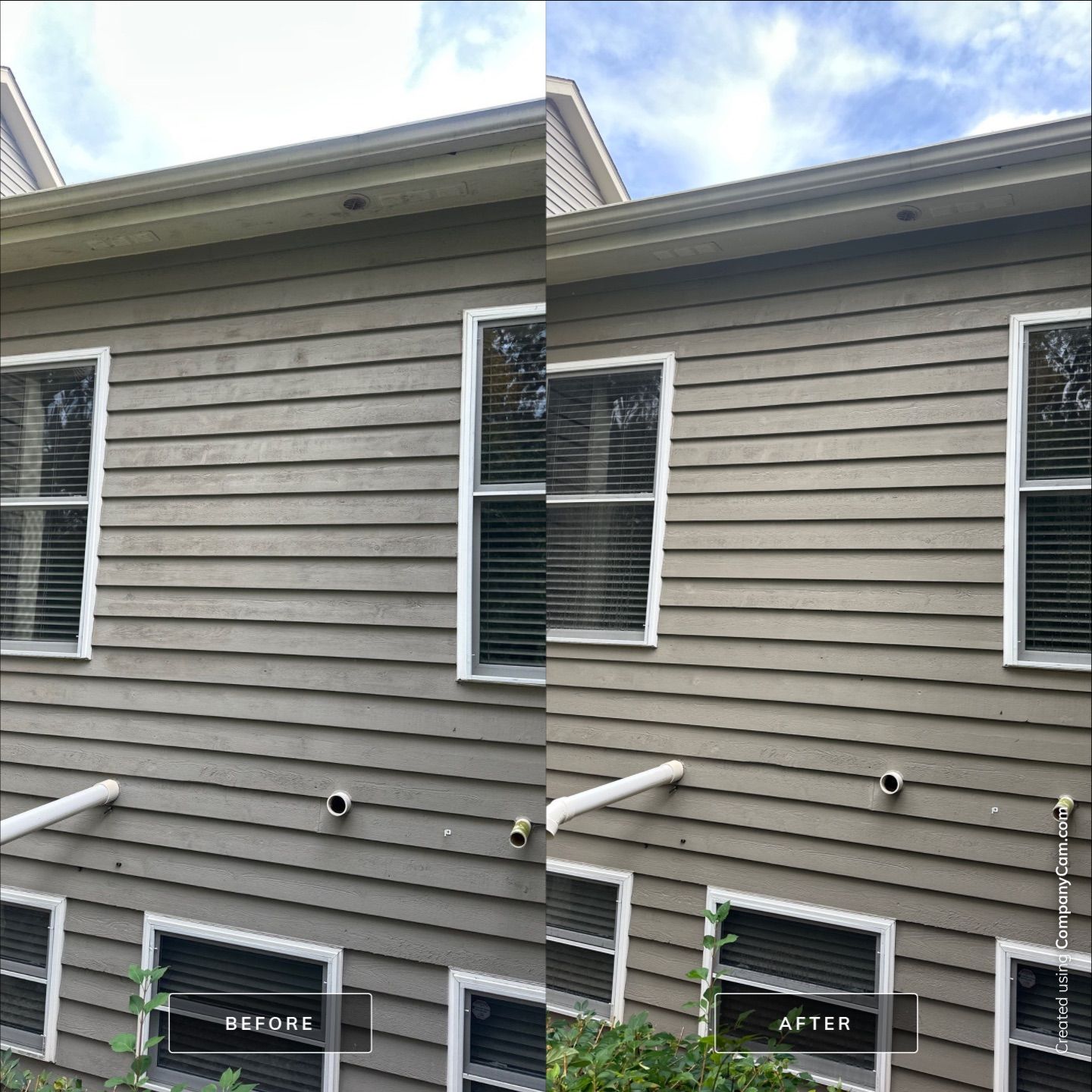 Project in Woodstock by Simmons Power & Soft Washing