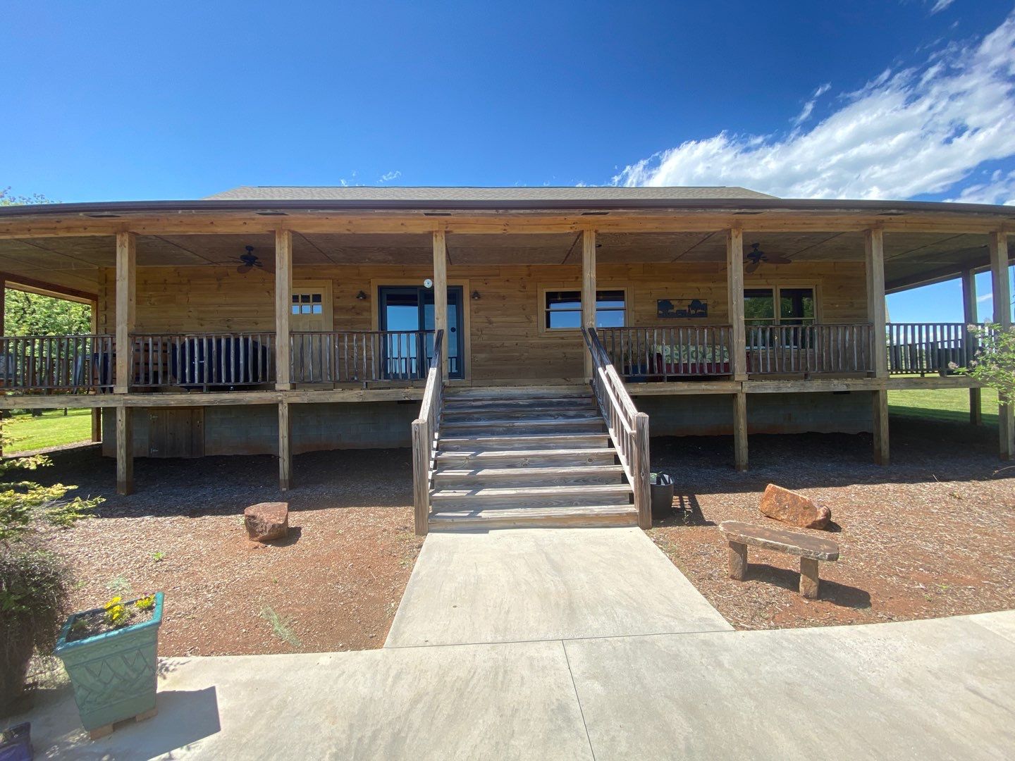 Cabin using Wood Sealant by DuraSeal