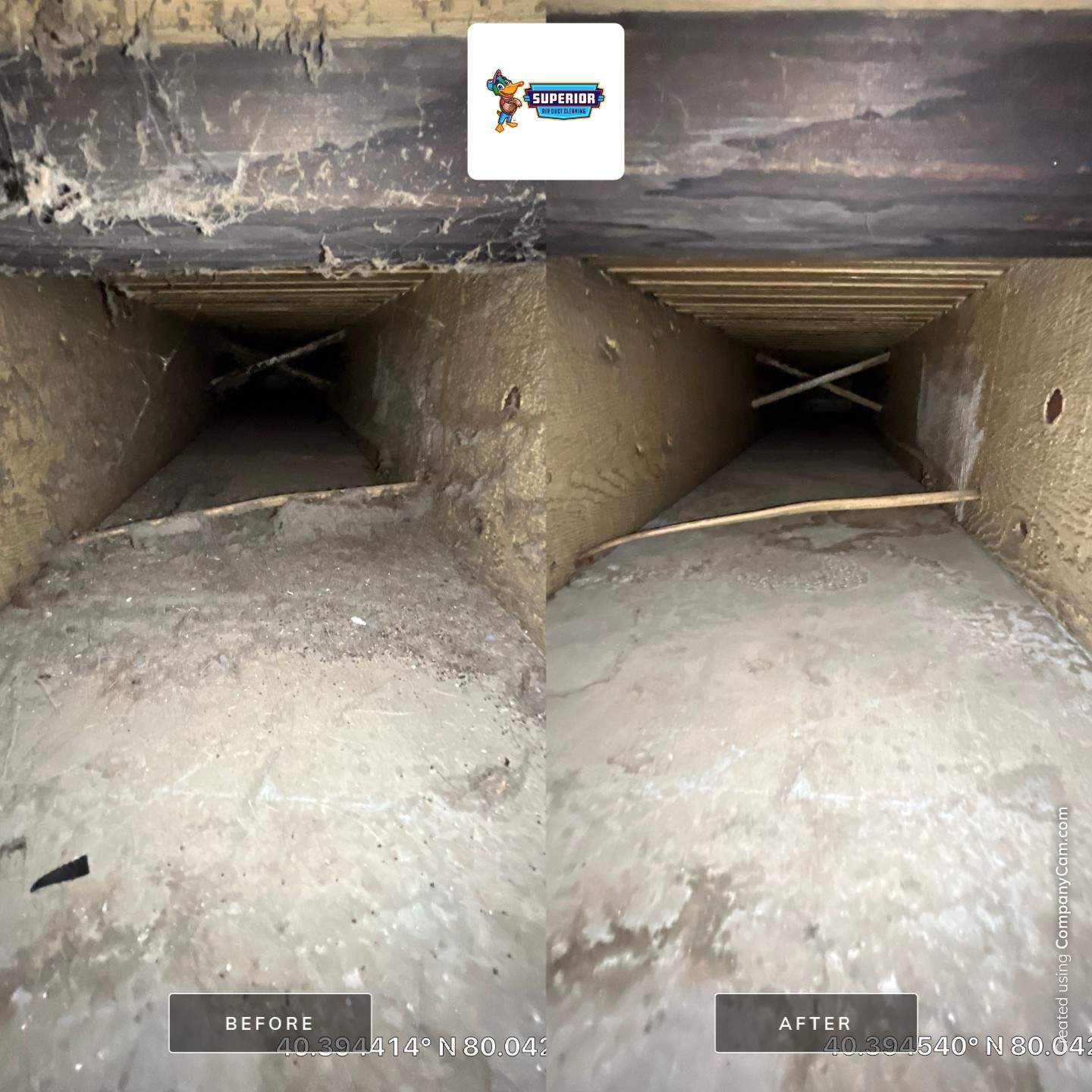 Air Duct Cleaning With a Vacuum Truck in Dormont, PA by Superior Air Duct Cleaning