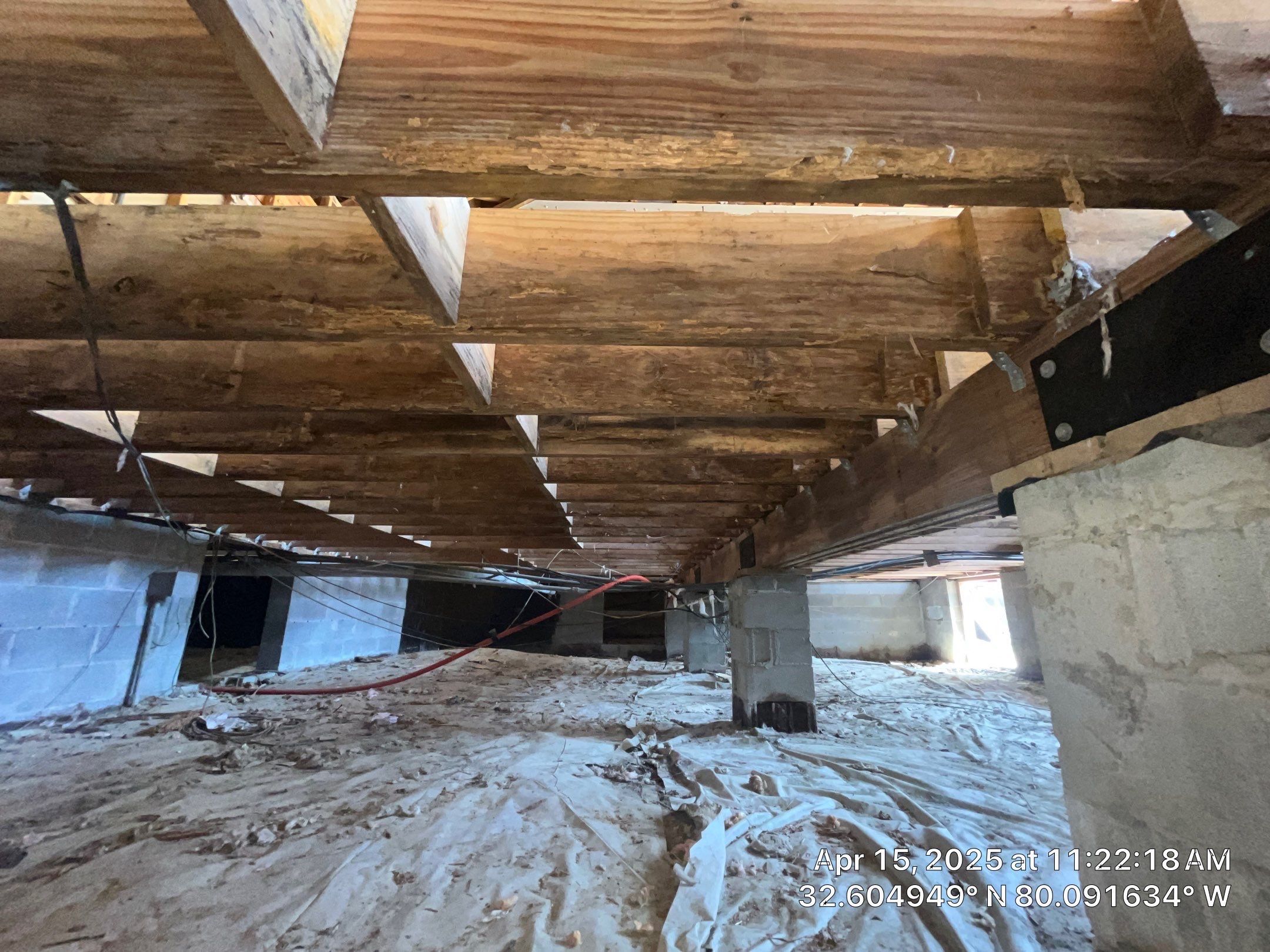 Mold Remediation and Encapsulation Crawlspace by EAS Environmental, LLC.