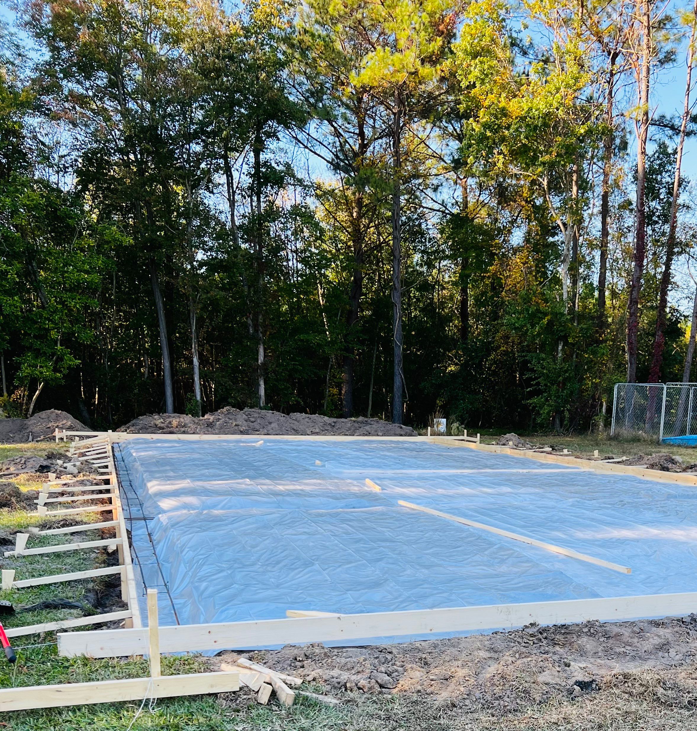 Pre engineered Metal Building and slab by S.W. Contracting & Consulting