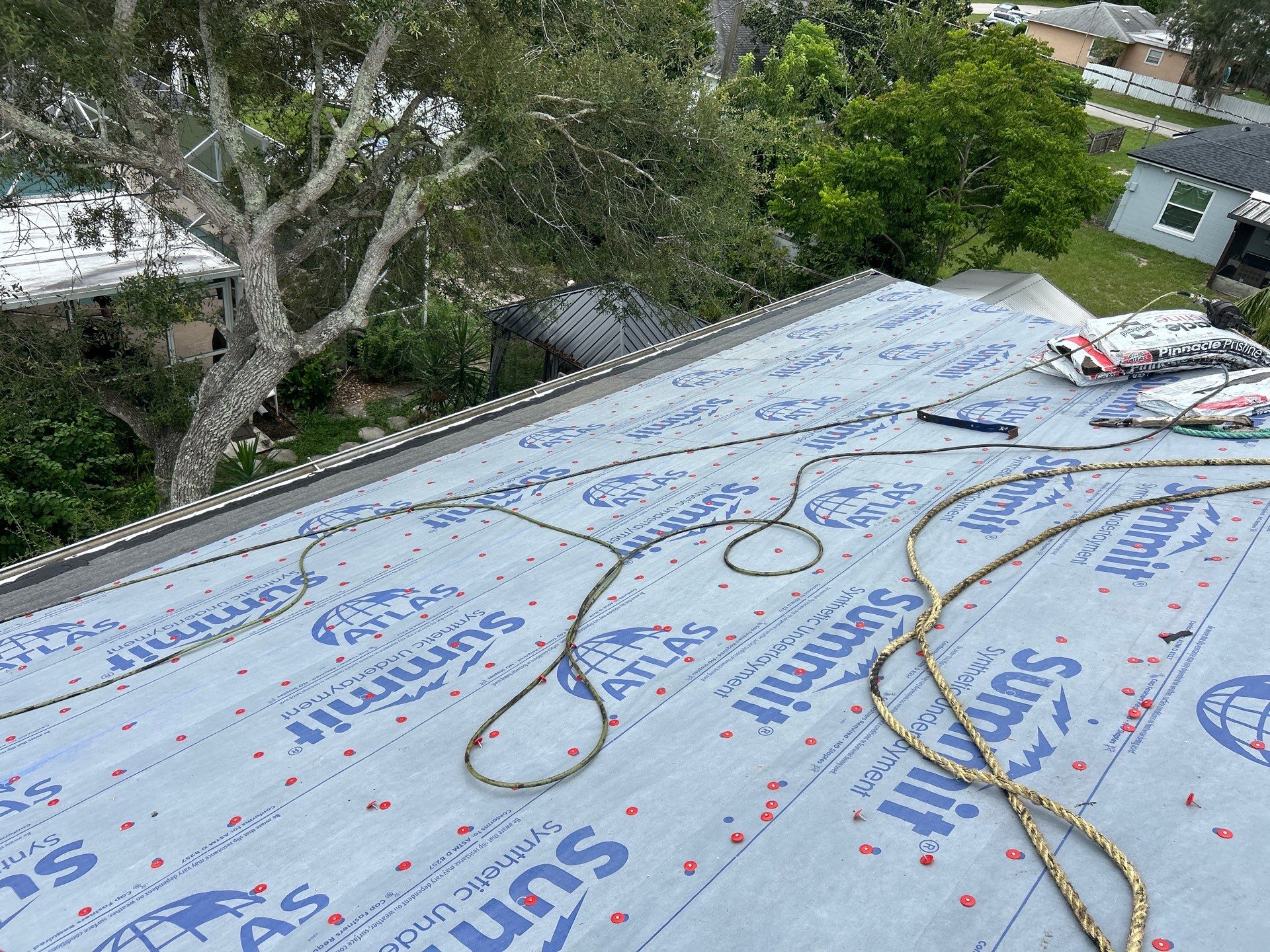 Deltona Roof Replacement Featuring Copper Canyon Shingles and Decking Repair by Pinnacle Roofing Group