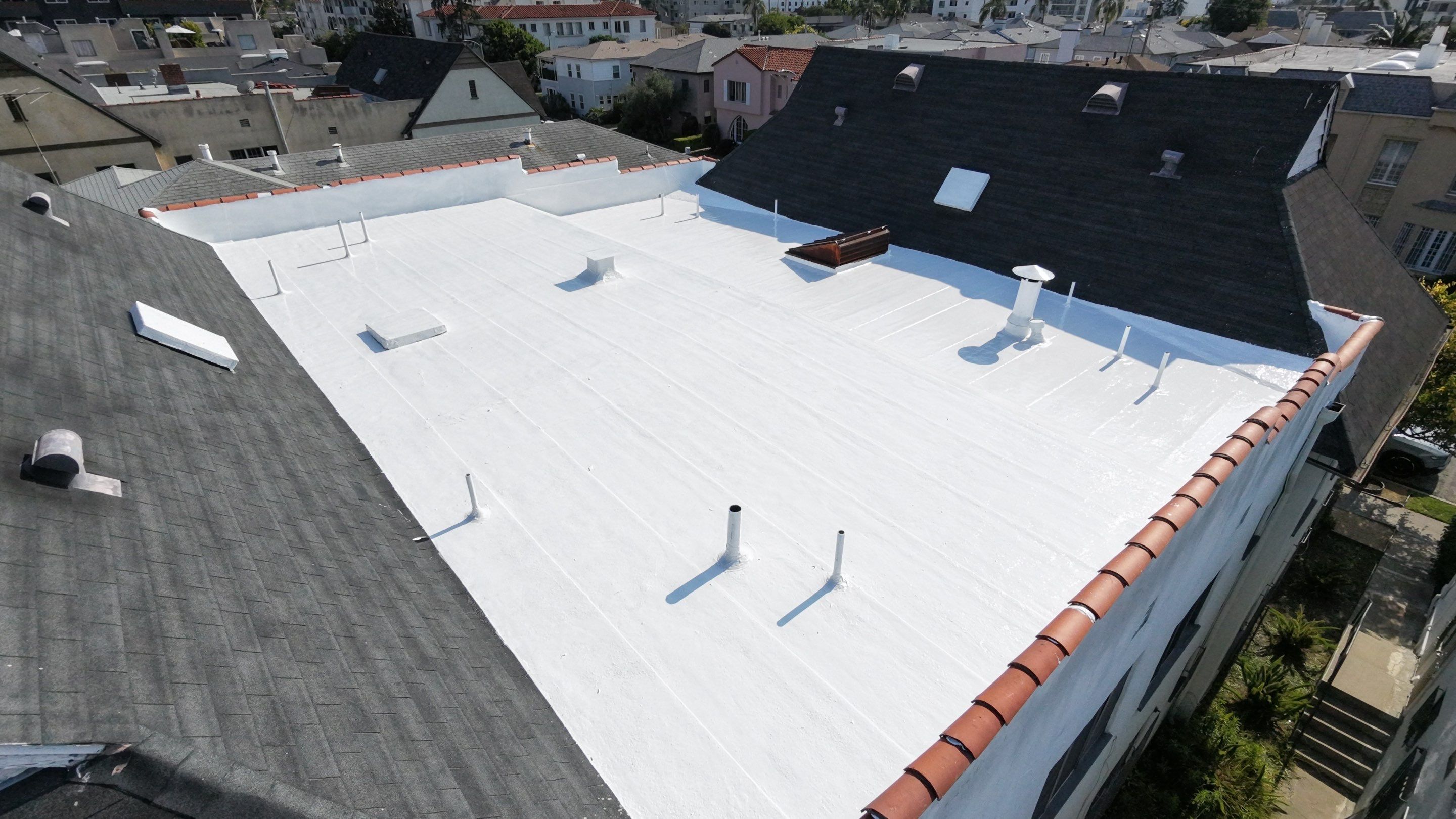 Apartment Building in West Hollywood, CA by Hull Brothers Roofing