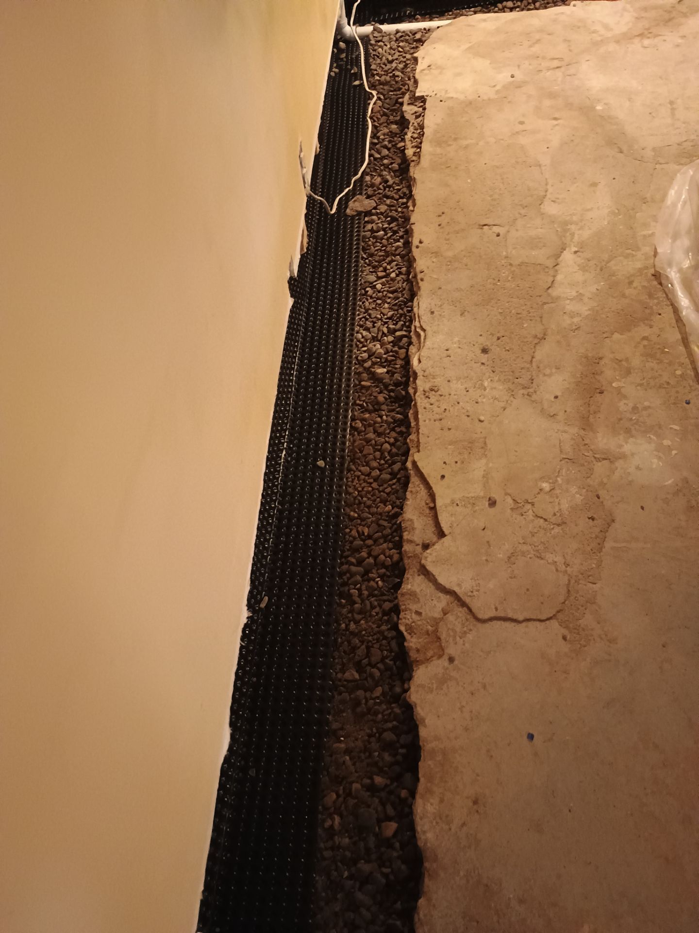 Drain Tile in Columbia Heights by Waterproofing Northeast