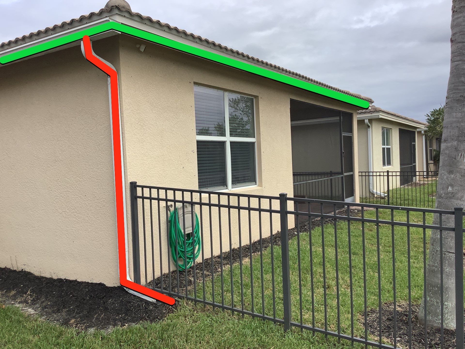 Box Seamless Gutters in Fort Myers FL by Gutter Professors