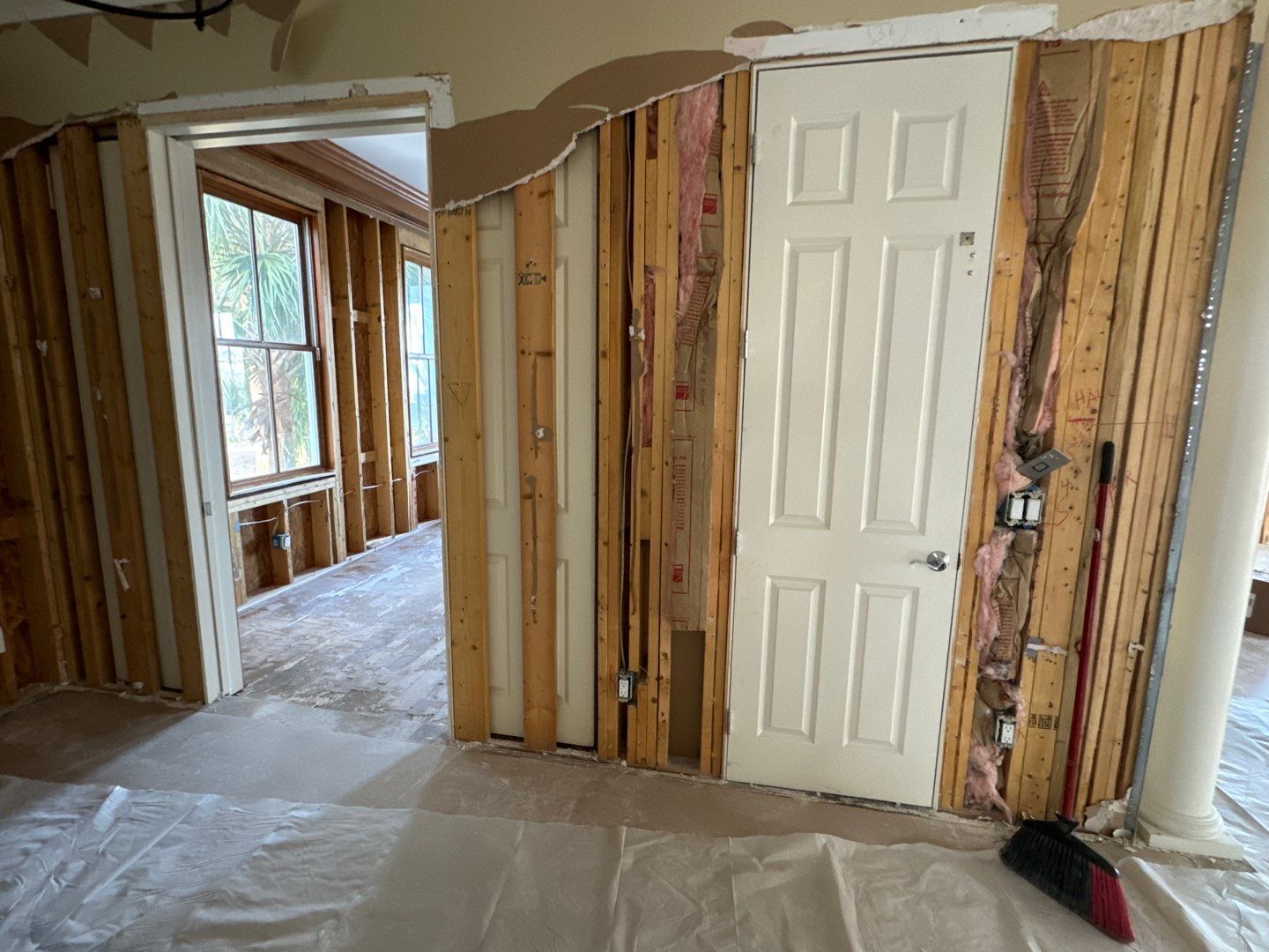 Fire mitigation with structure clean by EAS Environmental, LLC.