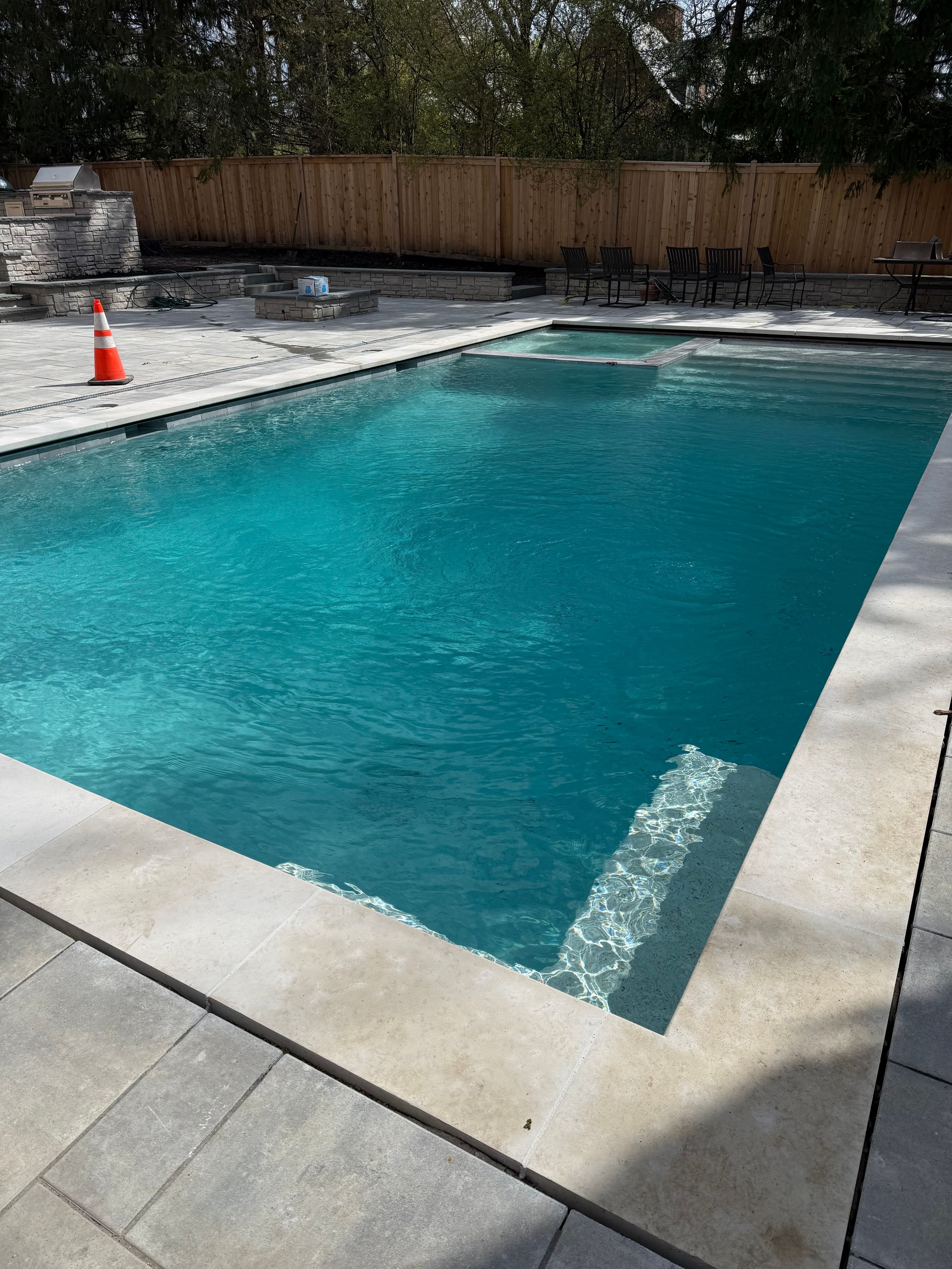 Artic White and Fastlane by North Shore Pool & Spa