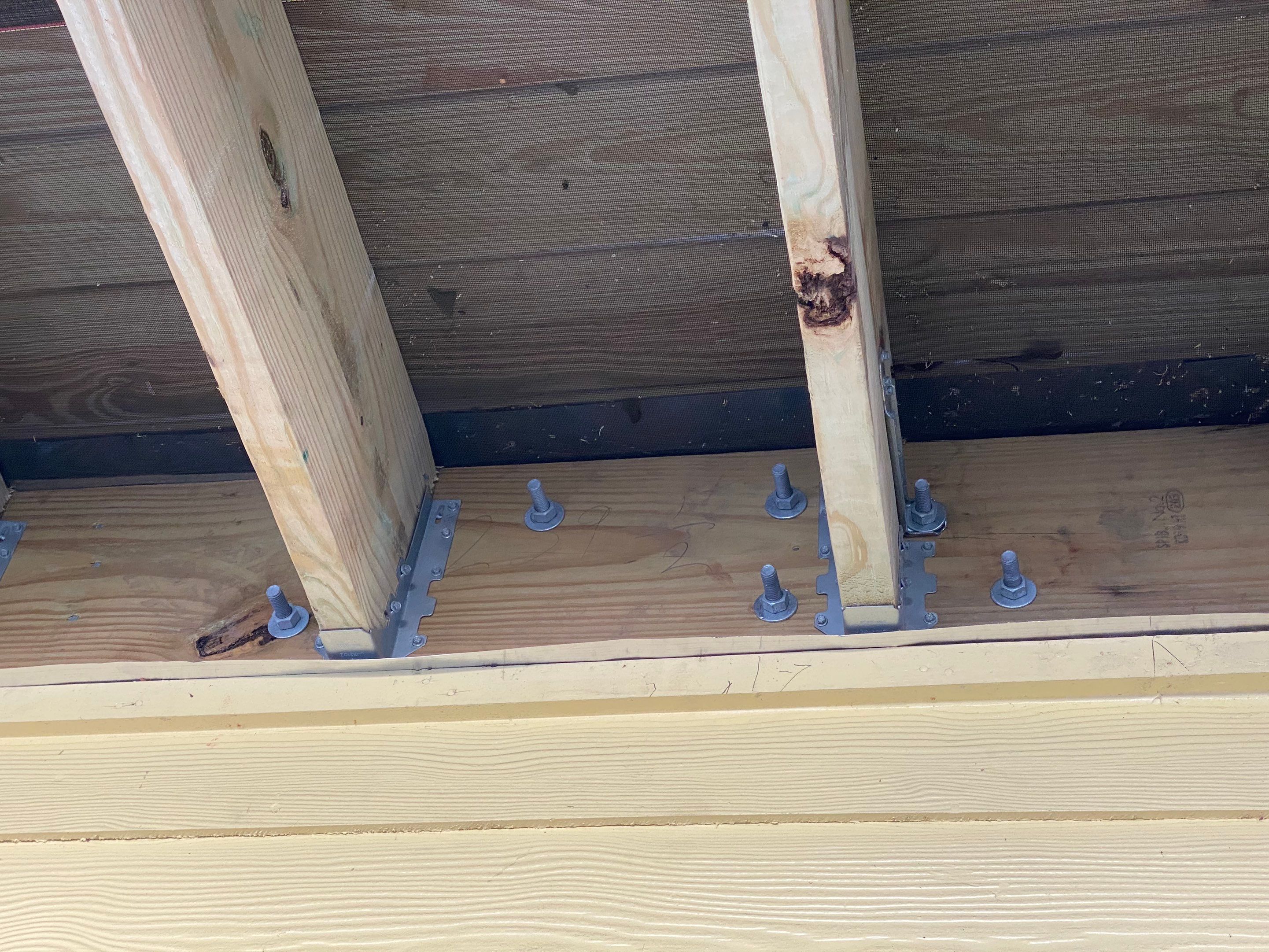 Elevated Pressure-Treated Deck and Screened Porch Build in Atlanta by Swift Home Renovations