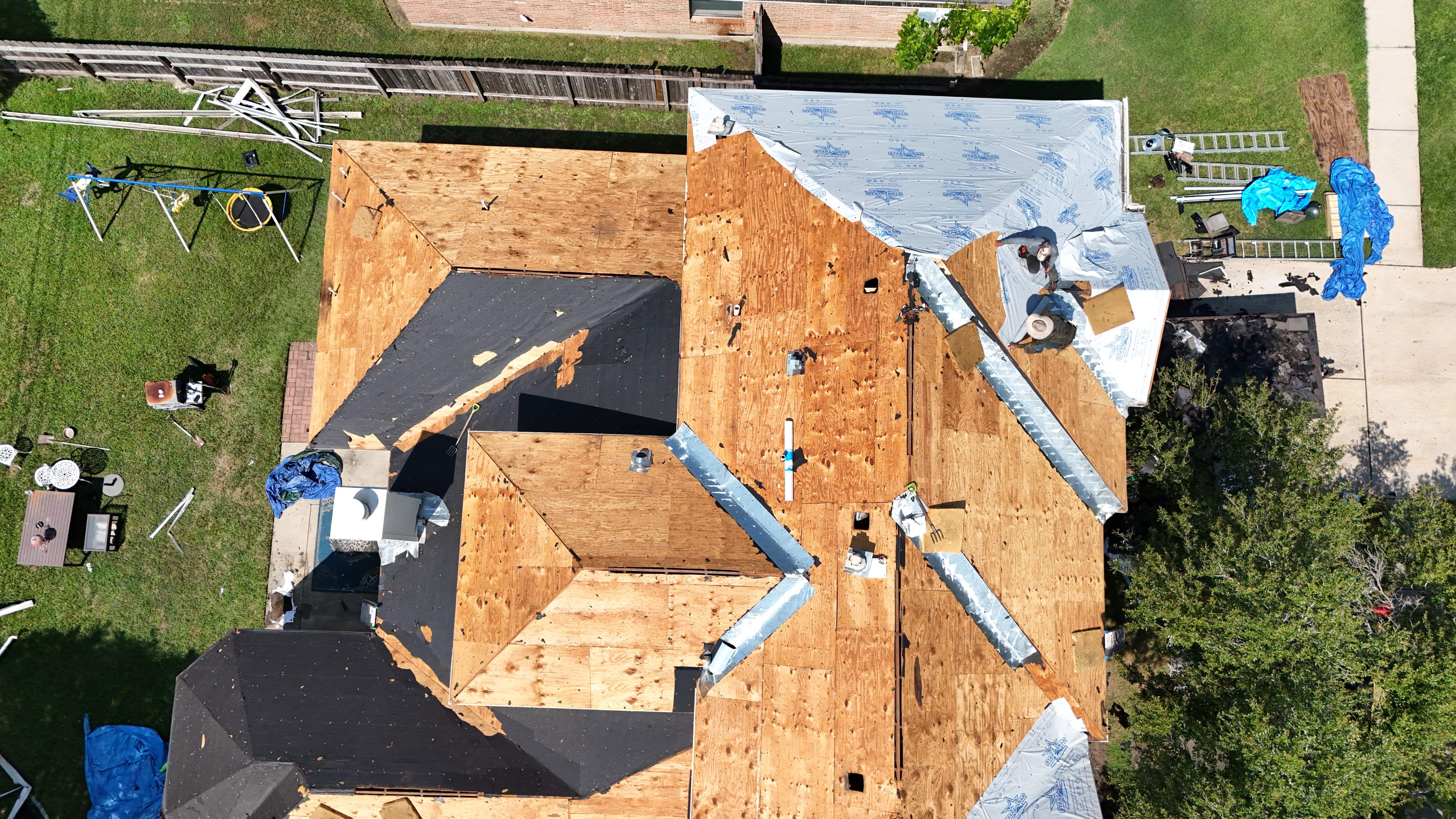 All-Hands Roof Replacement — Houston, TX by PL Roofing & SB Roofing, LLC.