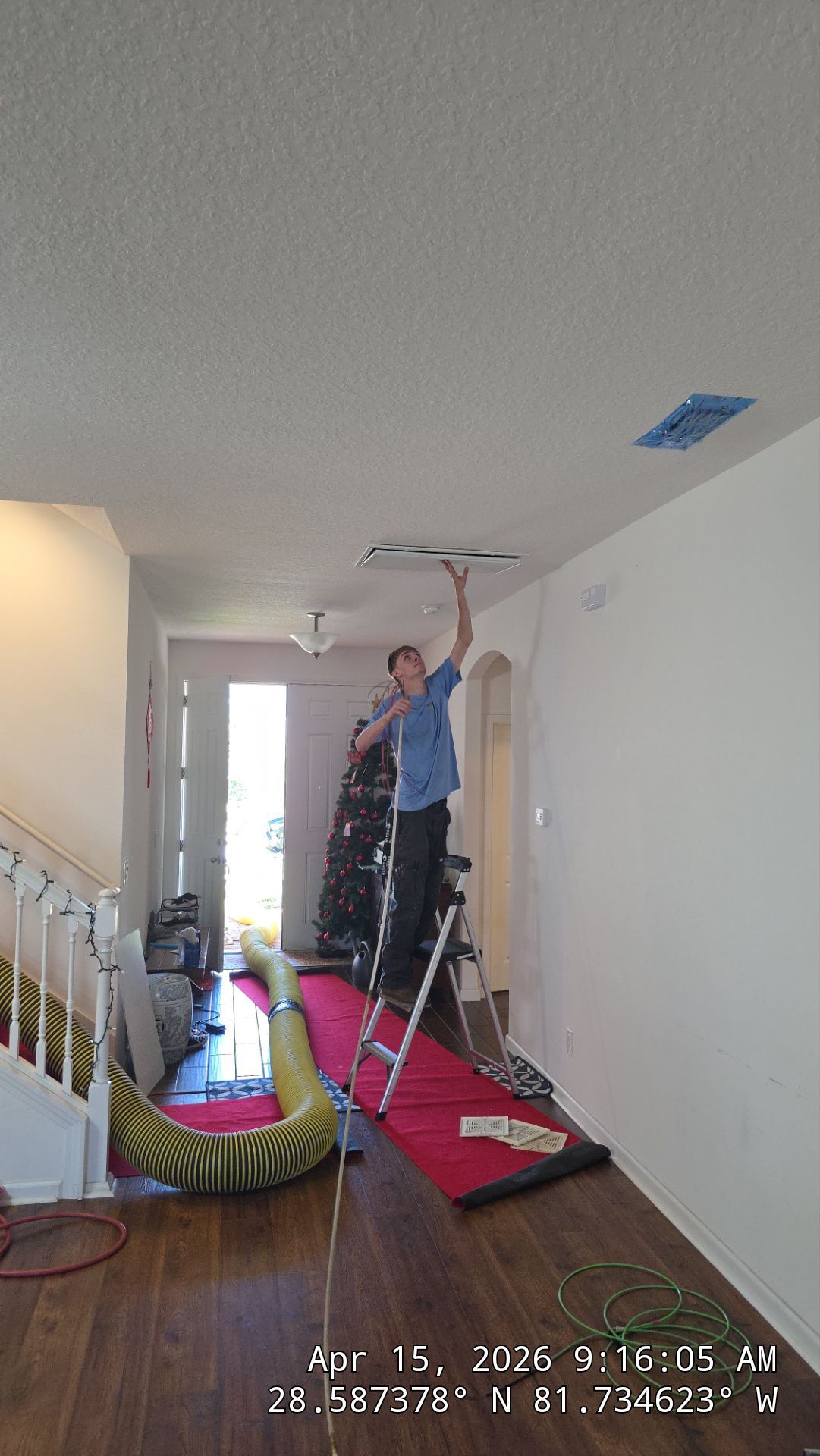 Air Duct Bath Fan Cleaning in Clermont by Hygienic Air, Inc