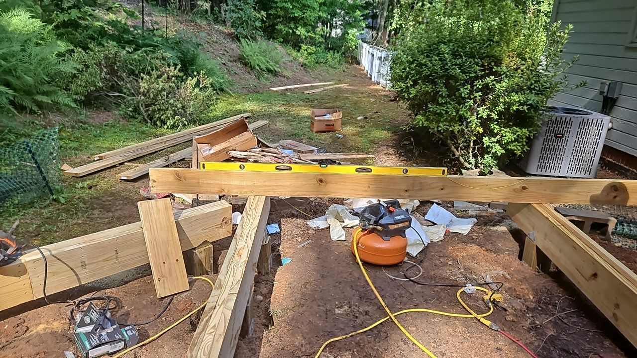 Jameswood Lane - Composite Deck Build by Pillar and Pine