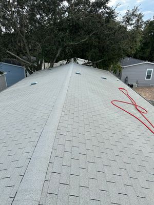 Roof Soft Wash for Double-Wide Manufactured Home in Fisherman’s Cove RV Park, Terra Ceia, FL