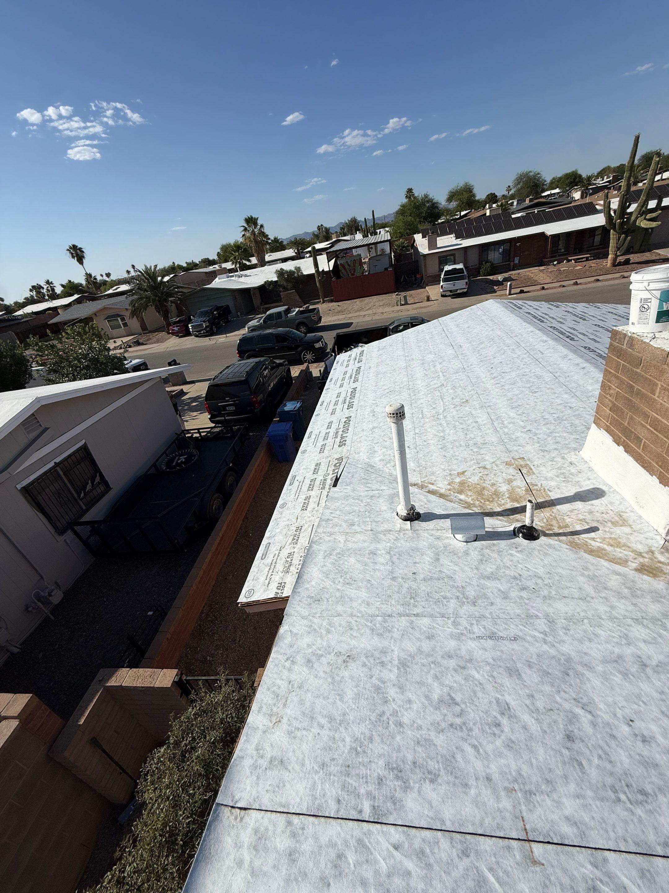 Project in Tucson by West Coast Roofing AZ