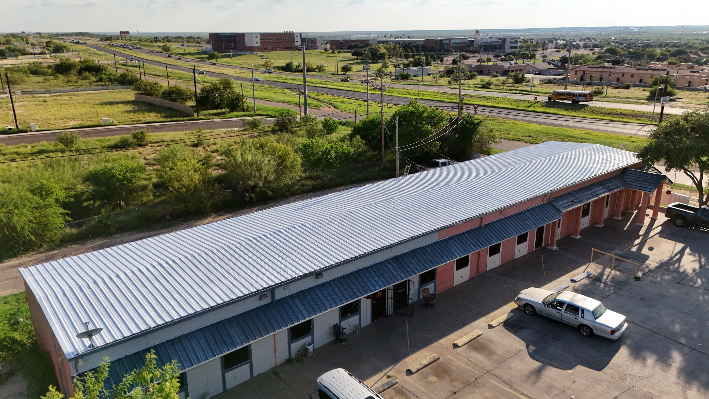Silicone Roof Restoration by JM Flores Roofing & Construction, Inc
