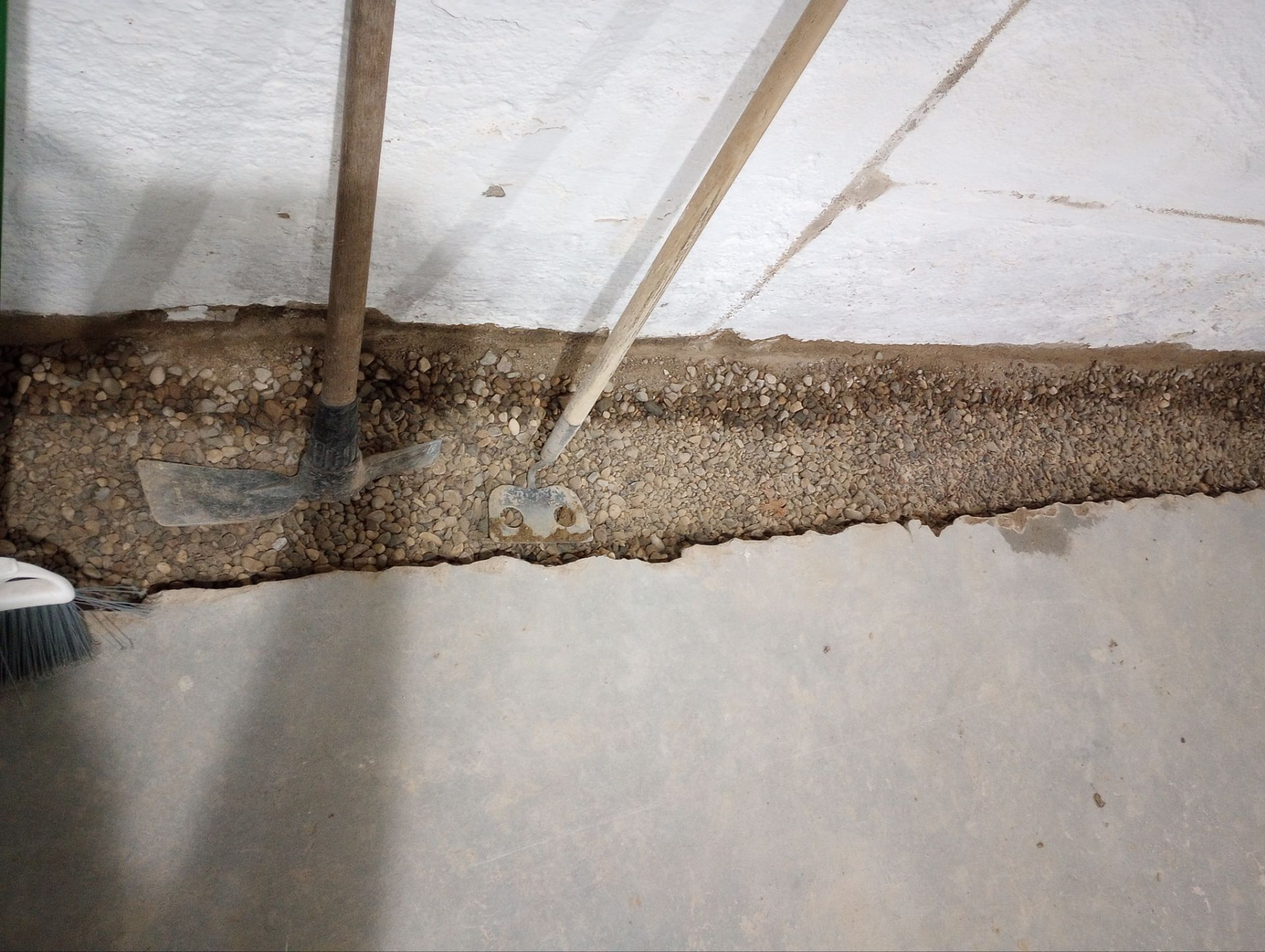 Interior Drain Tile & Wall Drainage in Northeast Minneapolis by Waterproofing Northeast