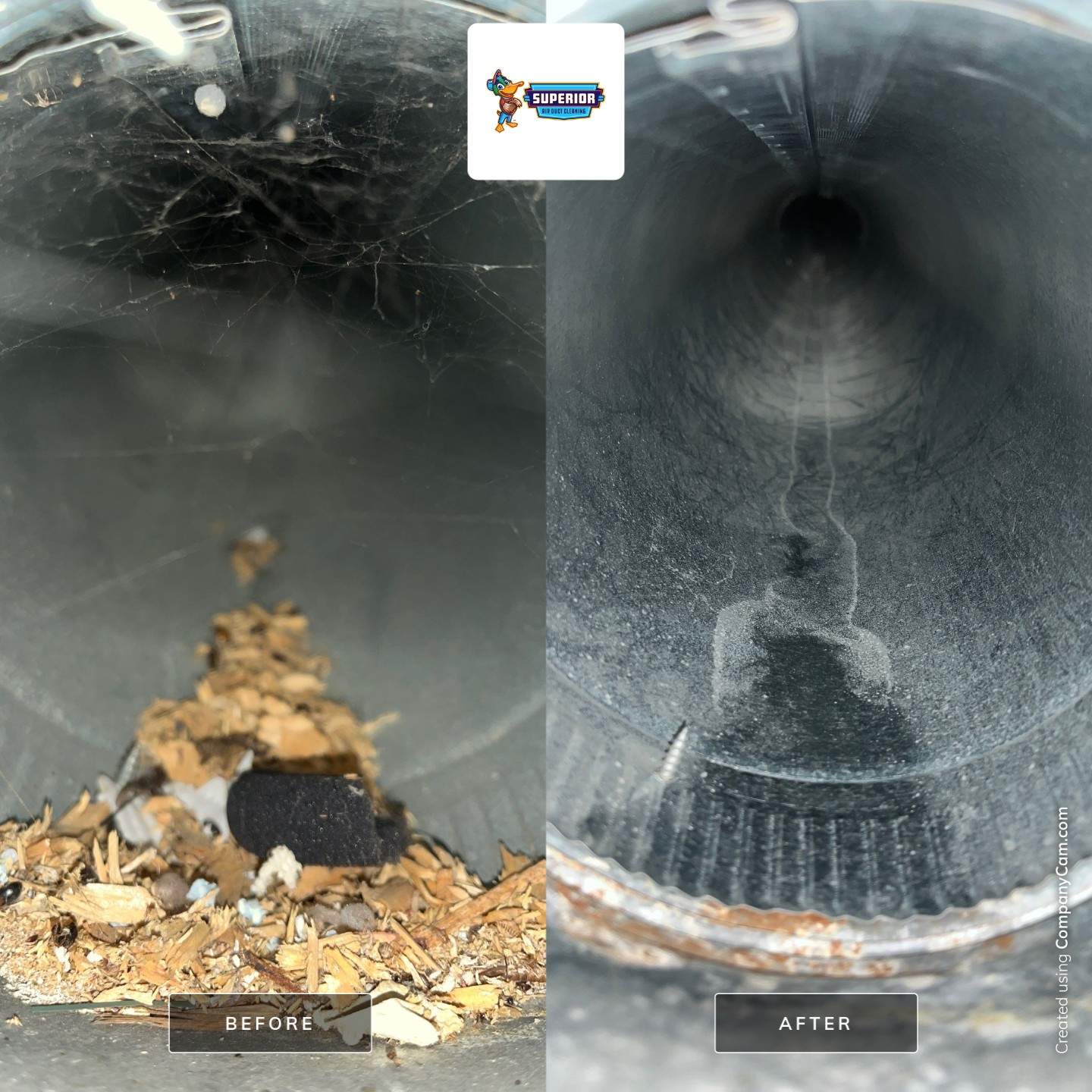 Air Duct Cleaning With a Vacuum Truck in New Waterford, OH by Superior Air Duct Cleaning