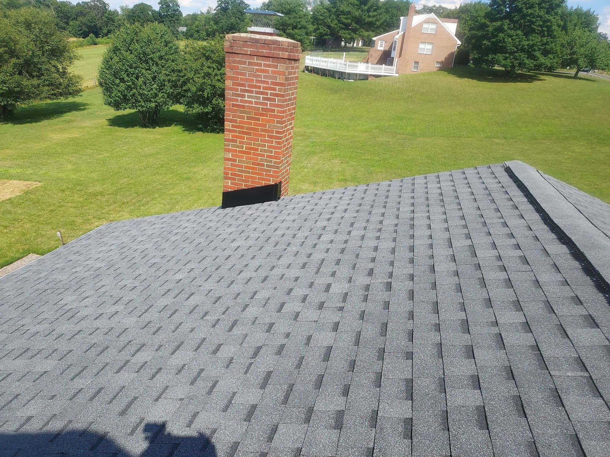 Residential Roofing Installation using Atlas Pinnacle Pristine Pewter Architectural Shingles by Frederick Roof Repair