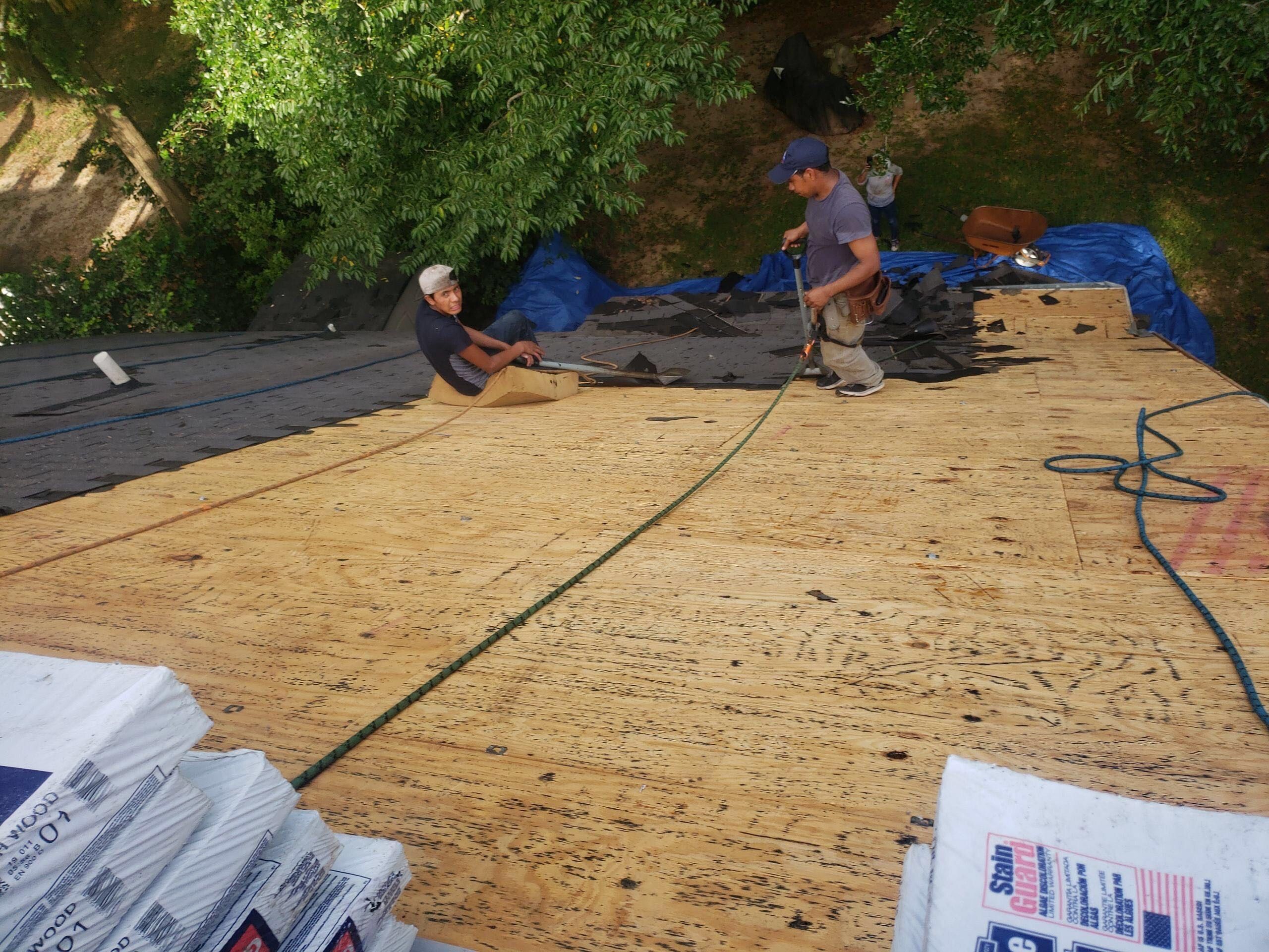 Residential Roofing Installation using Roof Replacement by American Roofing & Construction LLC
