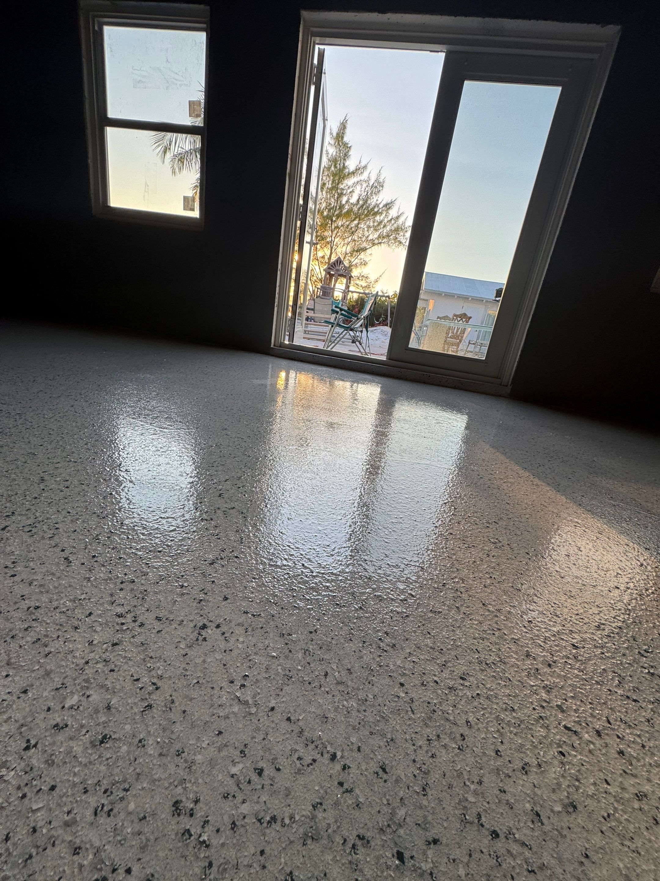 Project in Marathon, FL by Tropical Epoxy Coatings & Creations LLC