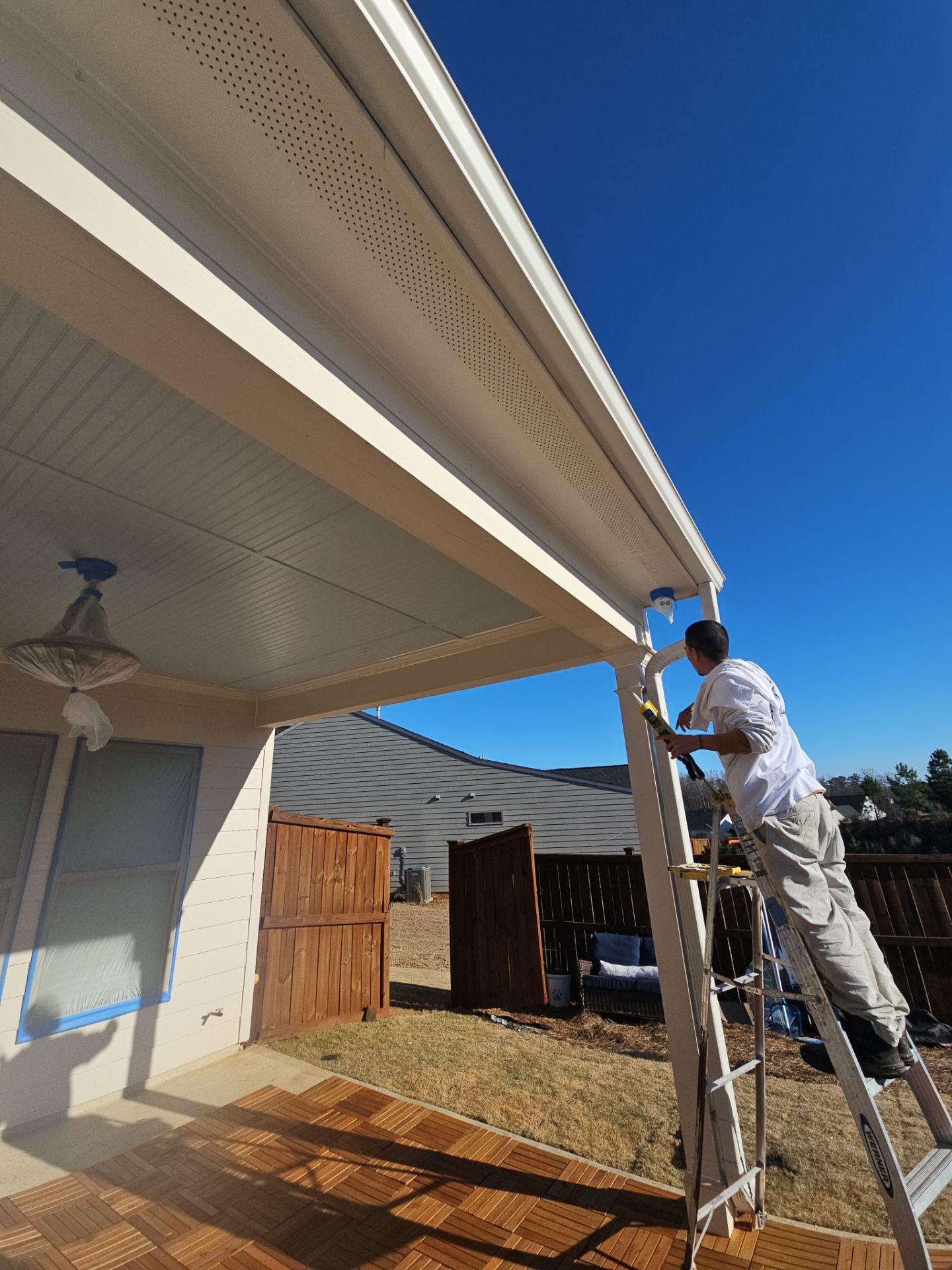 Full Exterior Painting Project in Peachtre City by Atlanta's Paint Doctor