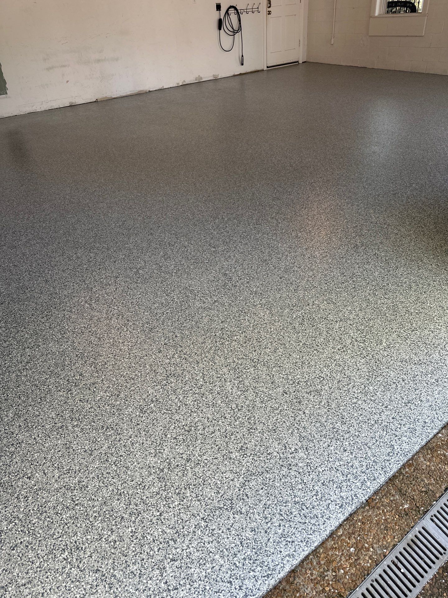 Garage Floor Coating using Gravel by My Garage Floor Guys