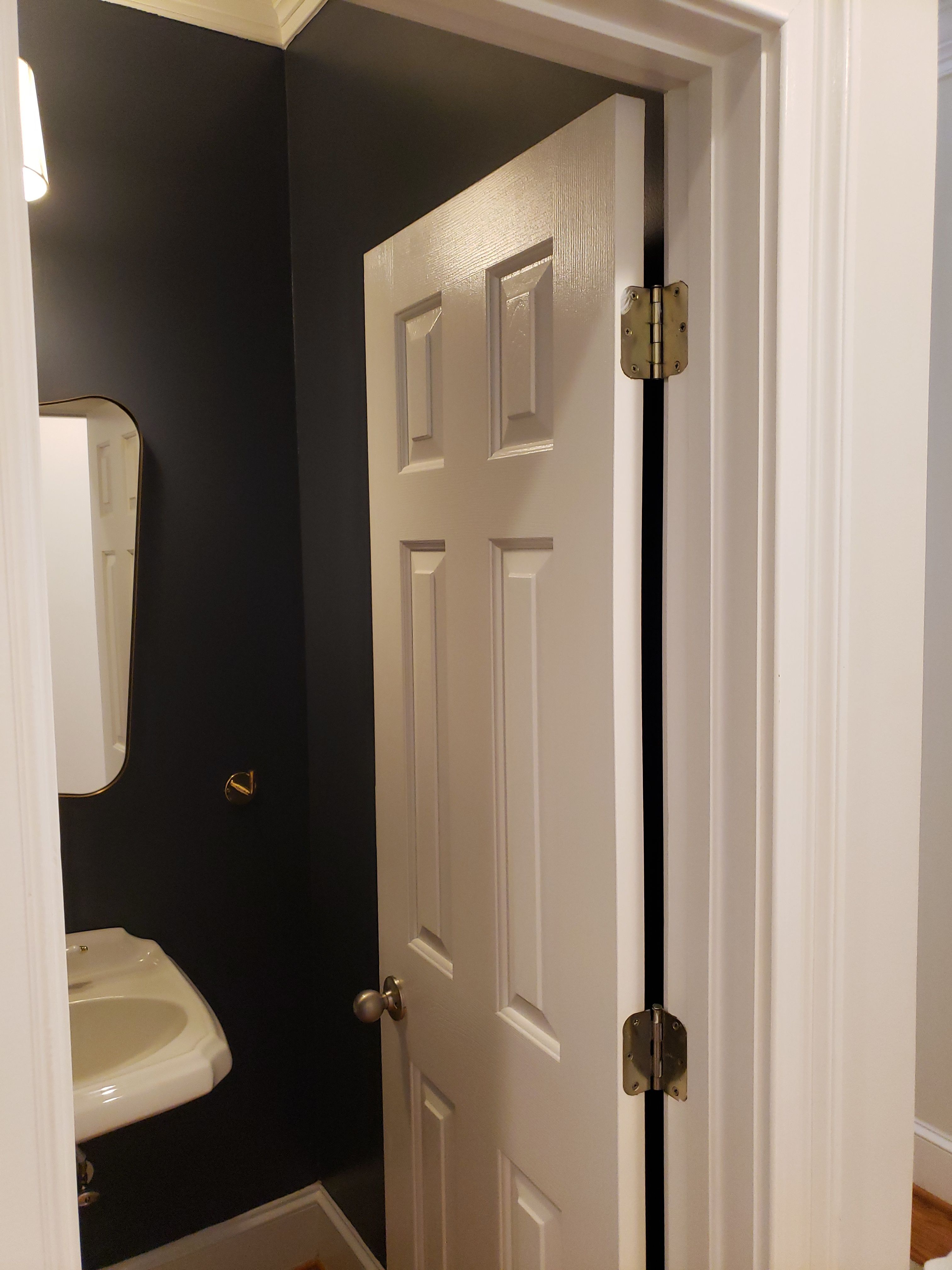 Powder Room Refresh & Lighting Upgrade by A Step Above Handy LLC 