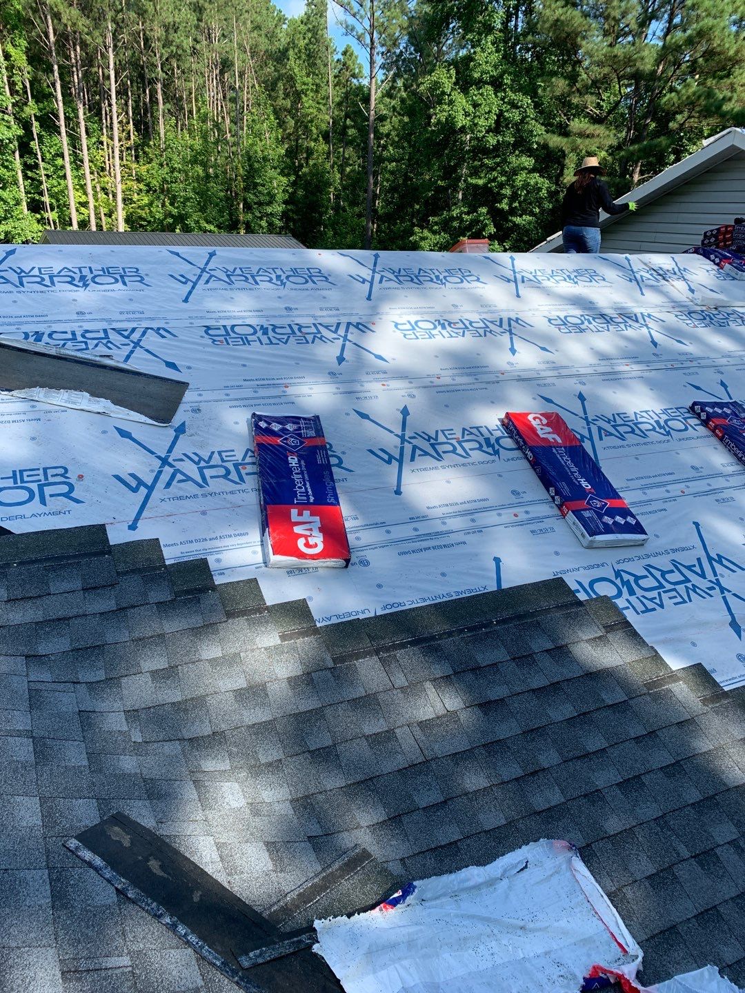 Re-Roof by American Roofing NC