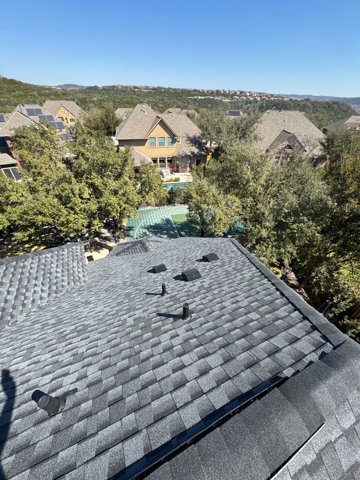 Residential Roof Replacement using GAF UHDZ - CHARCOAL by Elite Roofing LLC
