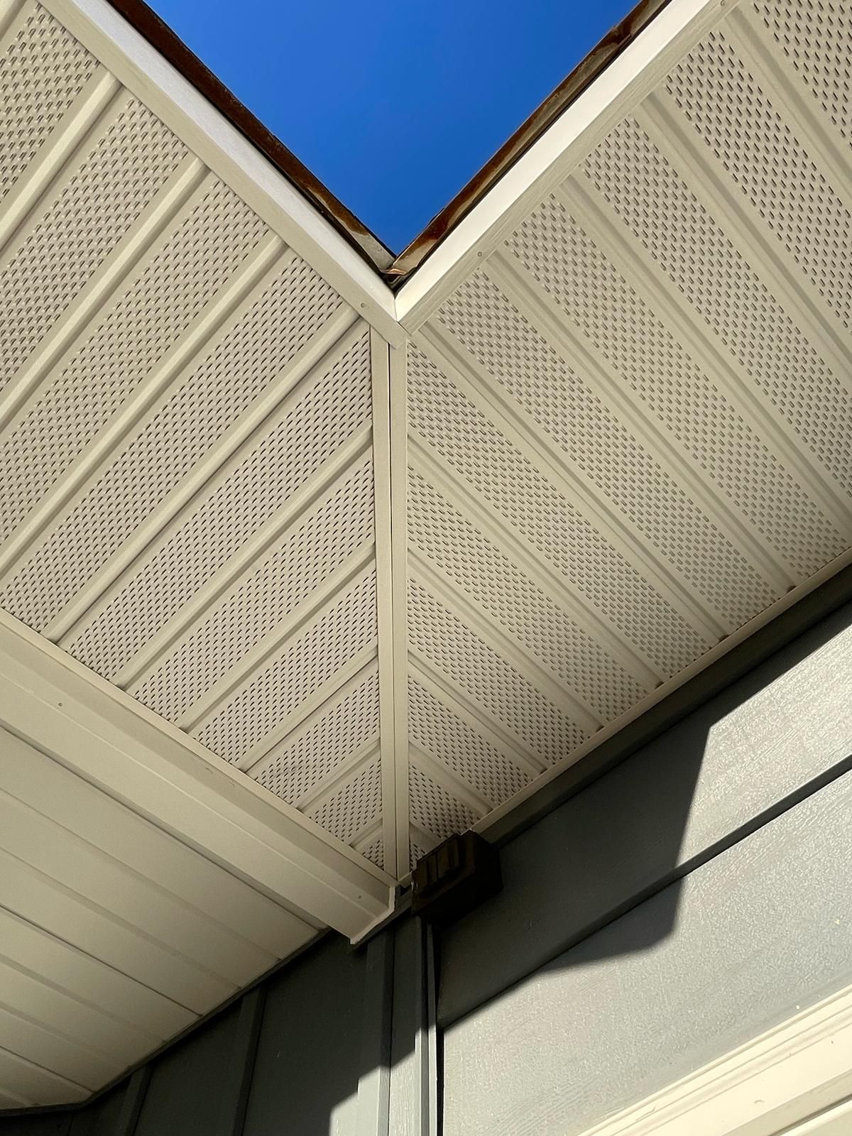 SOFFIT AND FASCIA using QE SOFFIT by Avalon Roofing and Exteriors