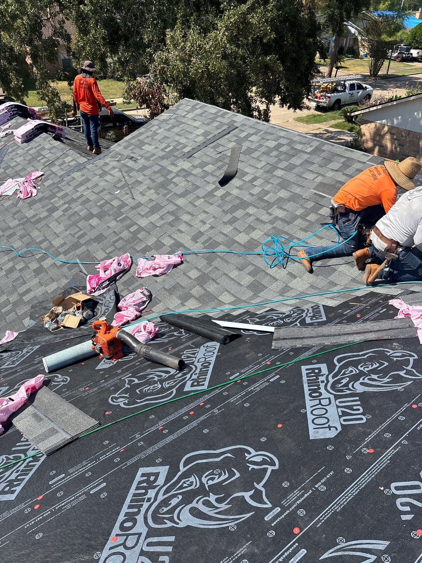 Residential Roofing Repair using Owen's Corning Duration (Lifetime) Shingles by Roof Repair Services LLC