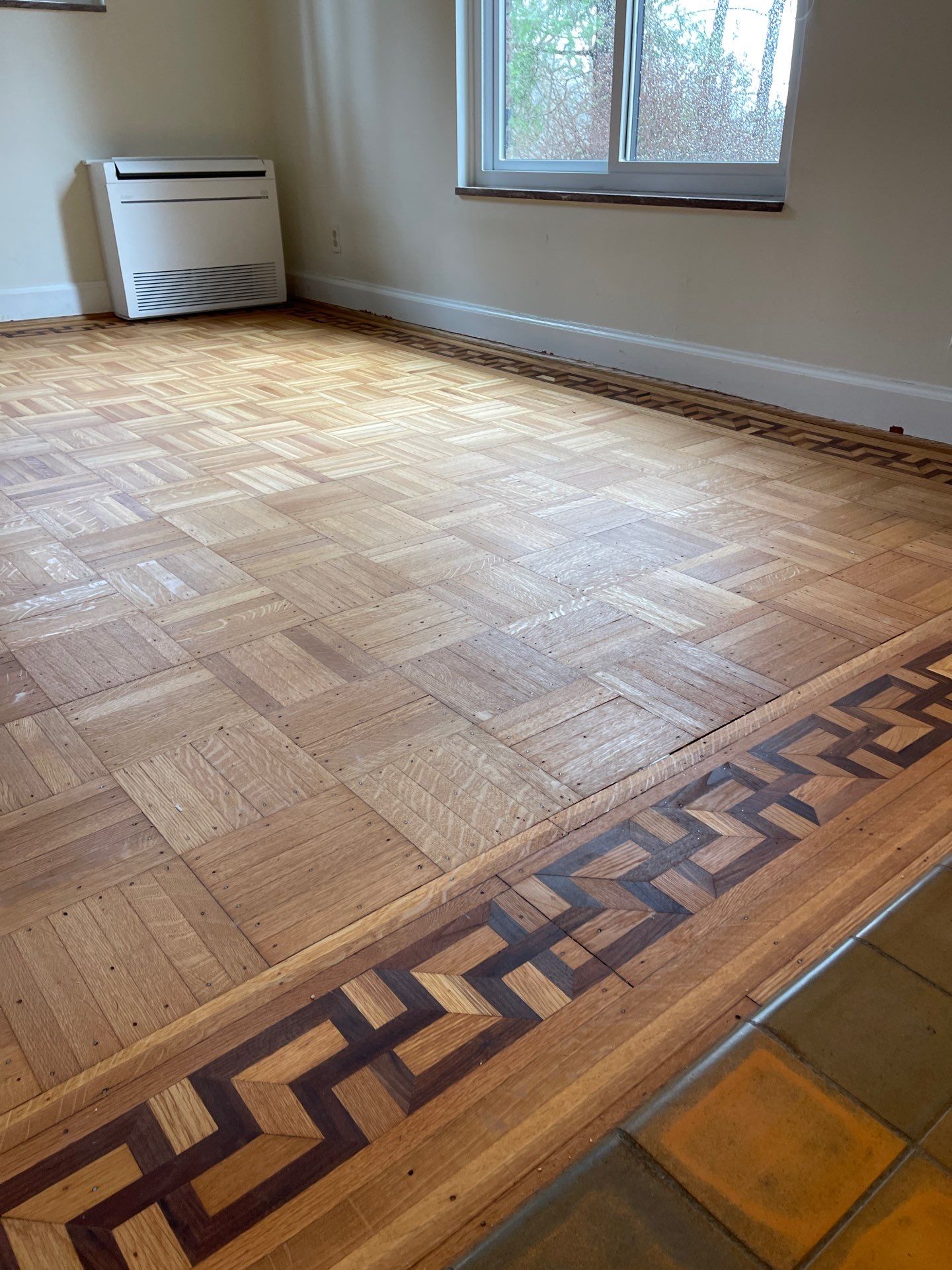 Historic Hardwood floor restoration  by Ann Arbor Hardwoods 