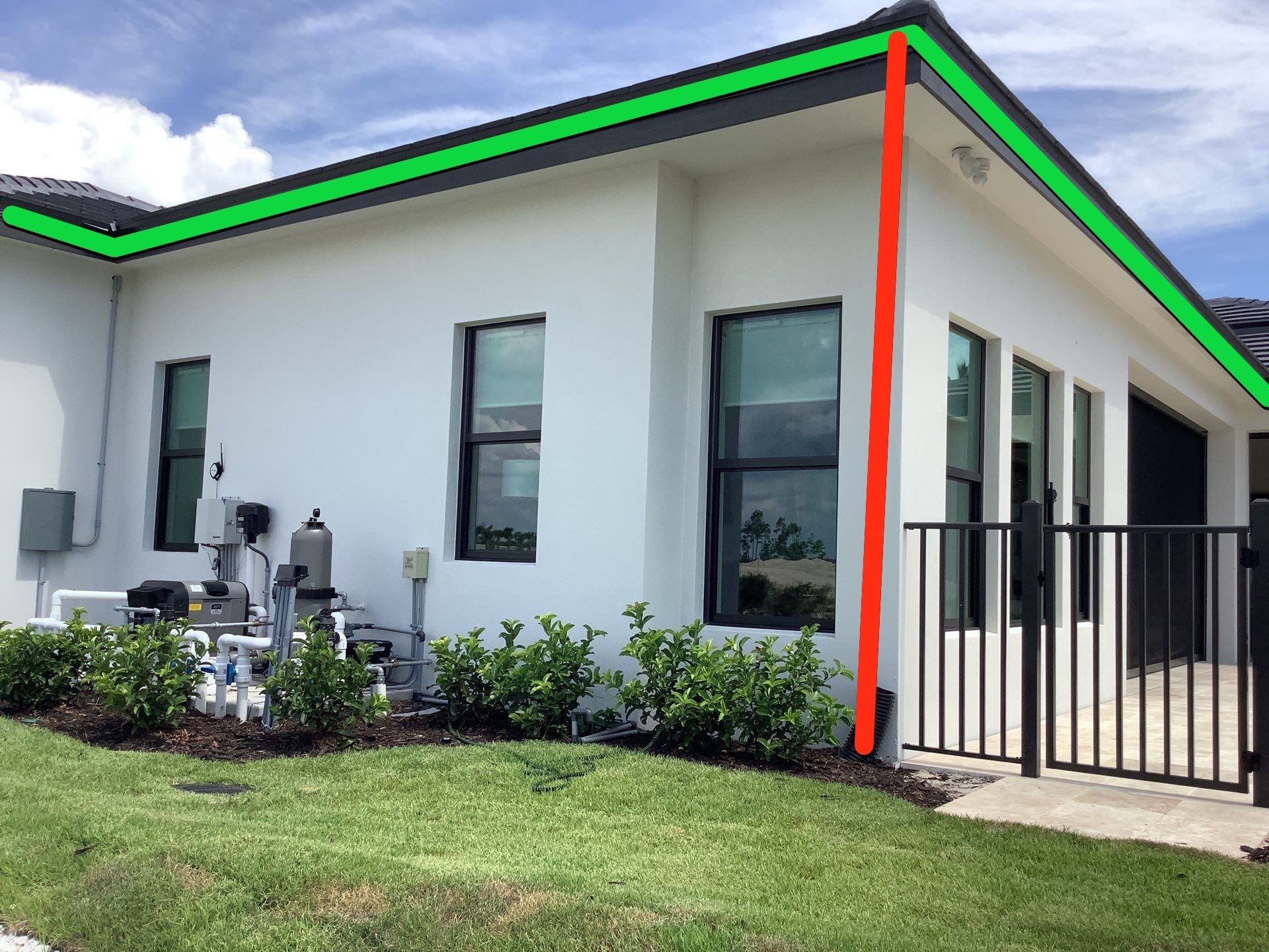 K-Style Seamless Gutters using gutter installation in Miromar Lakes by Gutter Professors