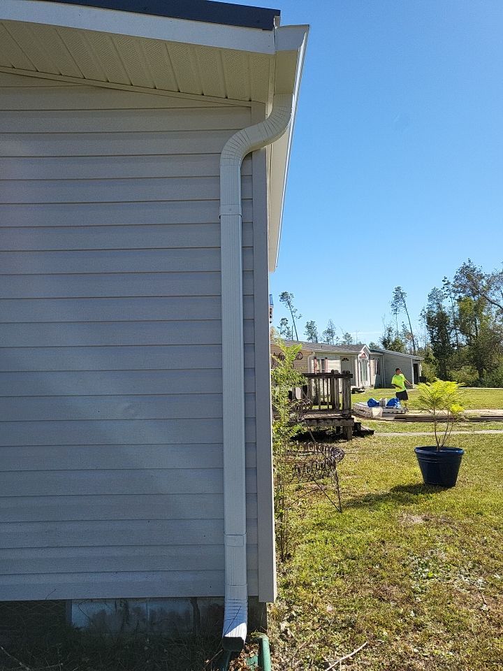 Gutter Installation using K-Style Gutters by Gutter Professors