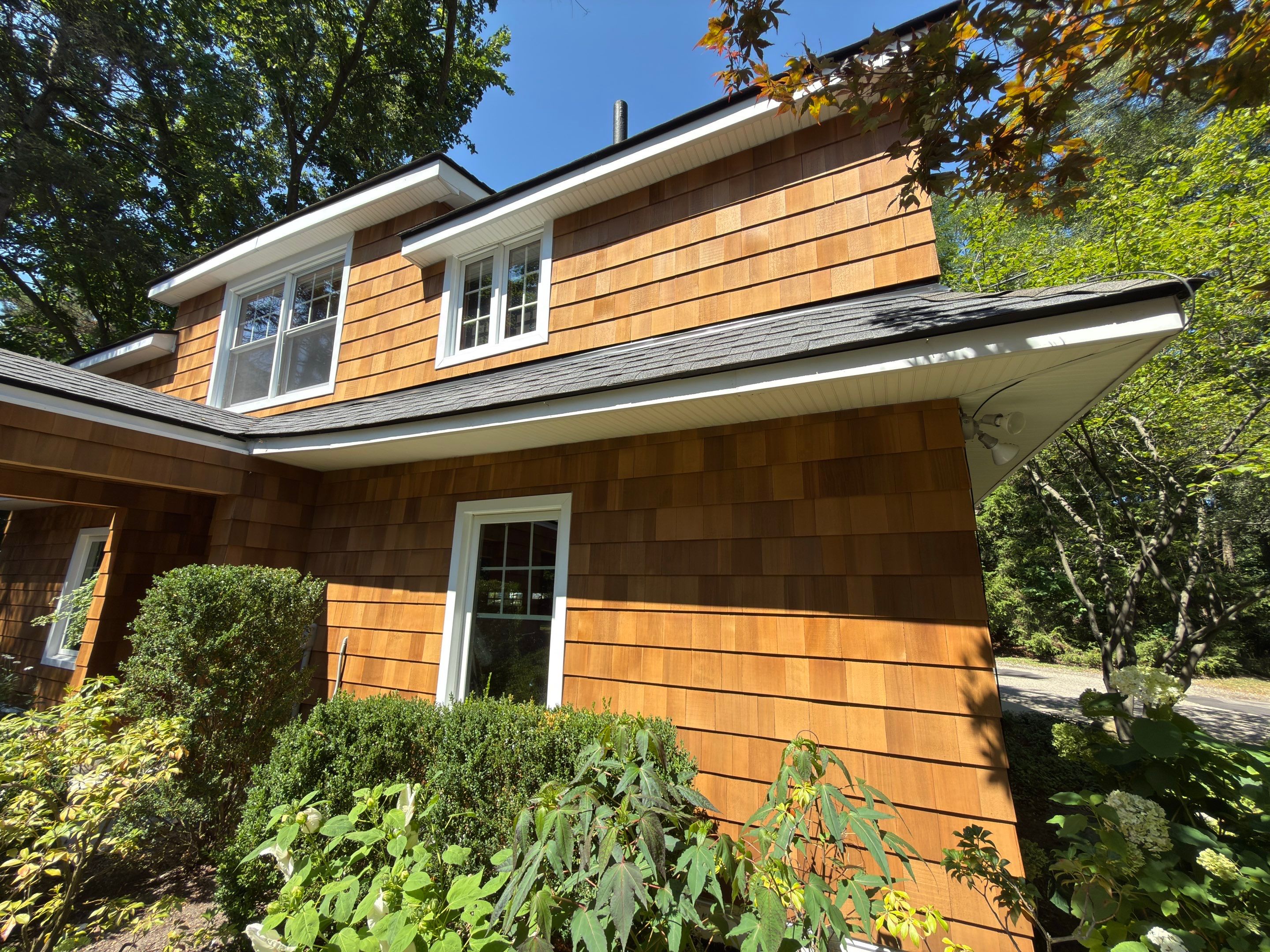 Cedar Siding Replacement  by Bloomfield Construction & Restoration