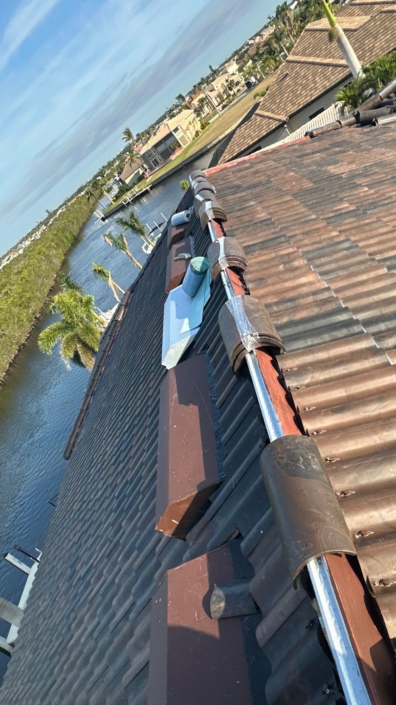 Residential Roofing Installation using Brava Spanish Tile in Punta Gorda, FL by International Roofing