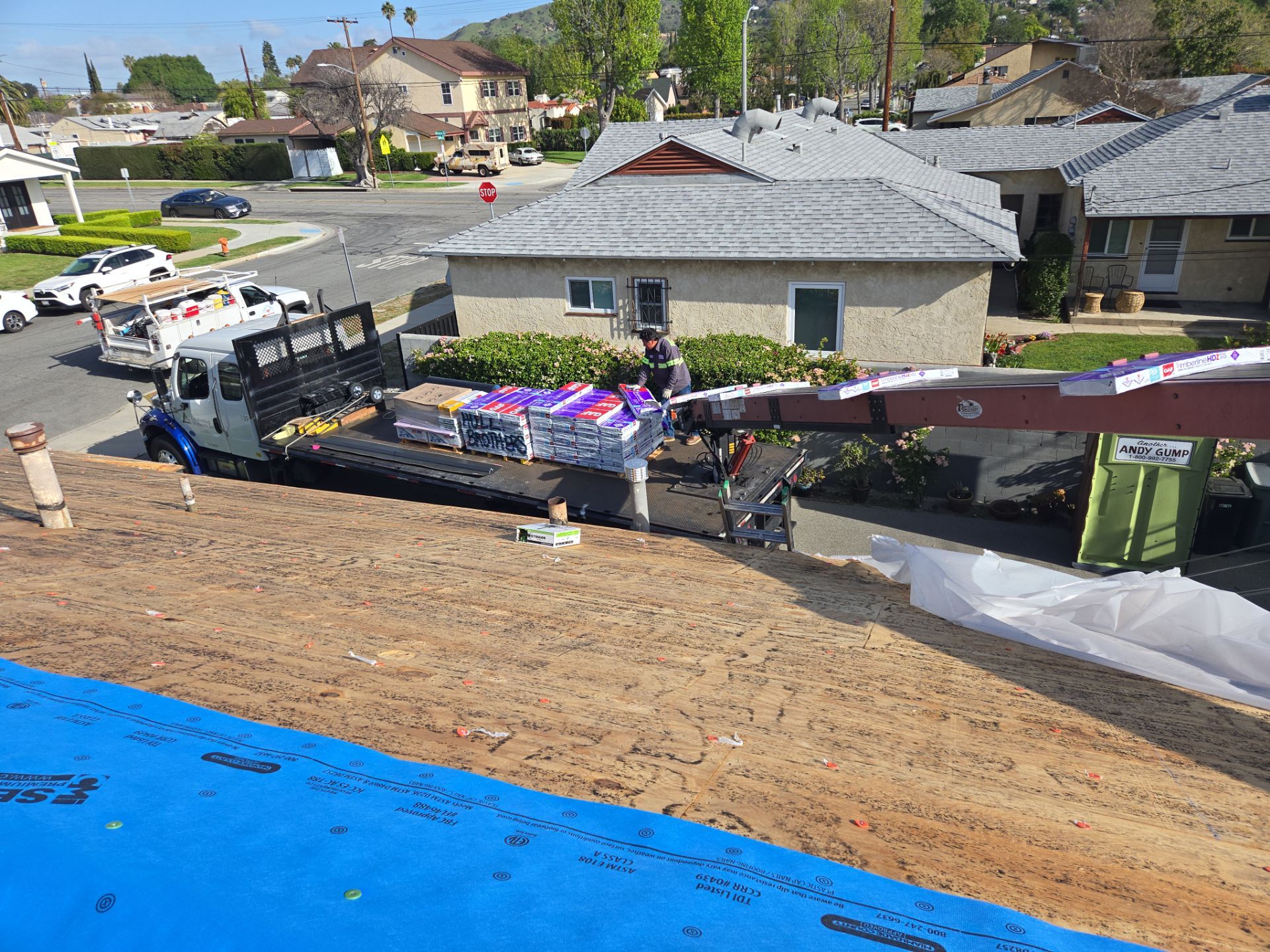 Residential Roofing Installation using Owens Corning Duration Cool Shingles by Hull Brothers Roofing