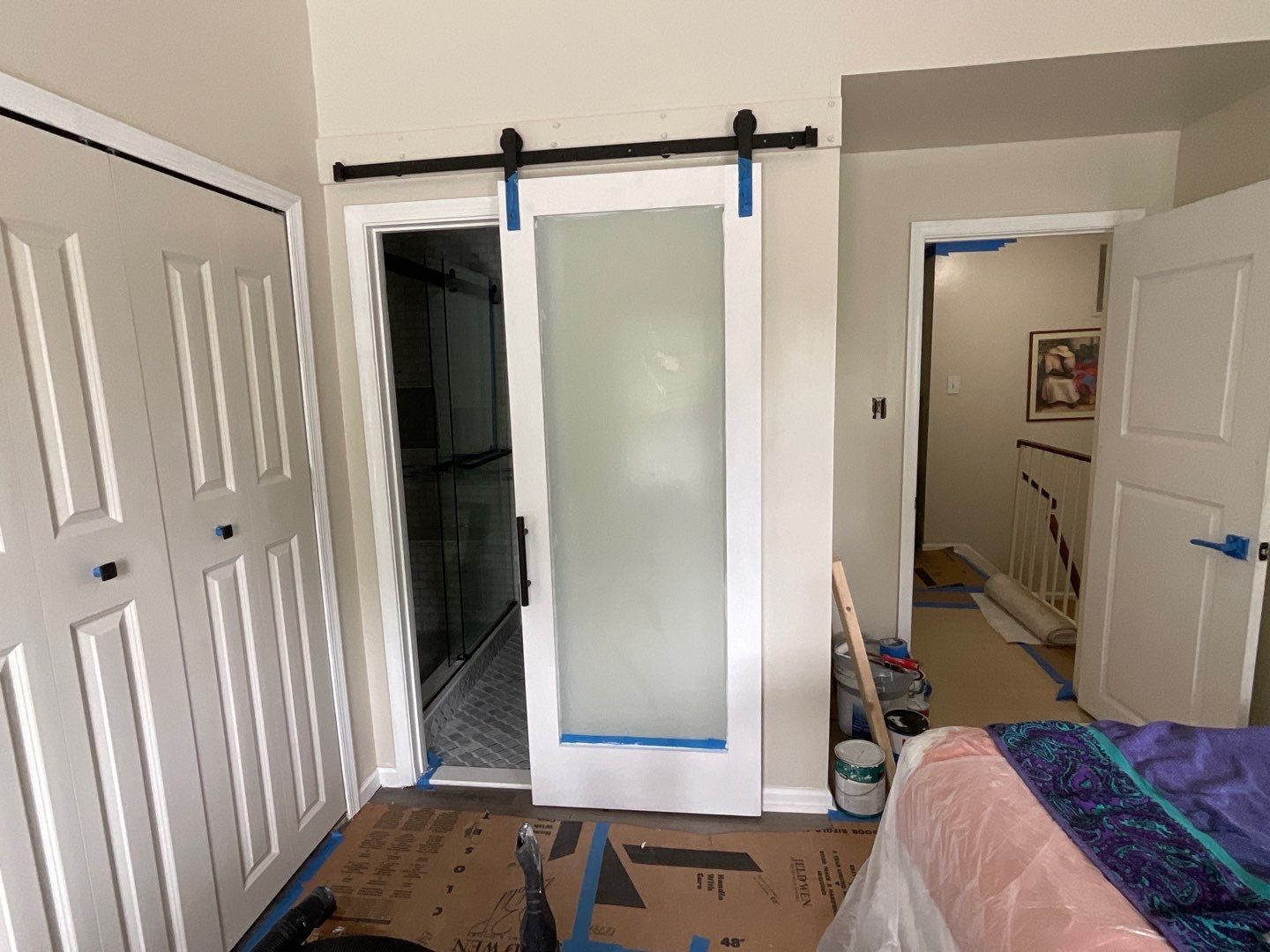 Bathroom Remodel using Two new bathroom design and new floors by Alpha Design Services