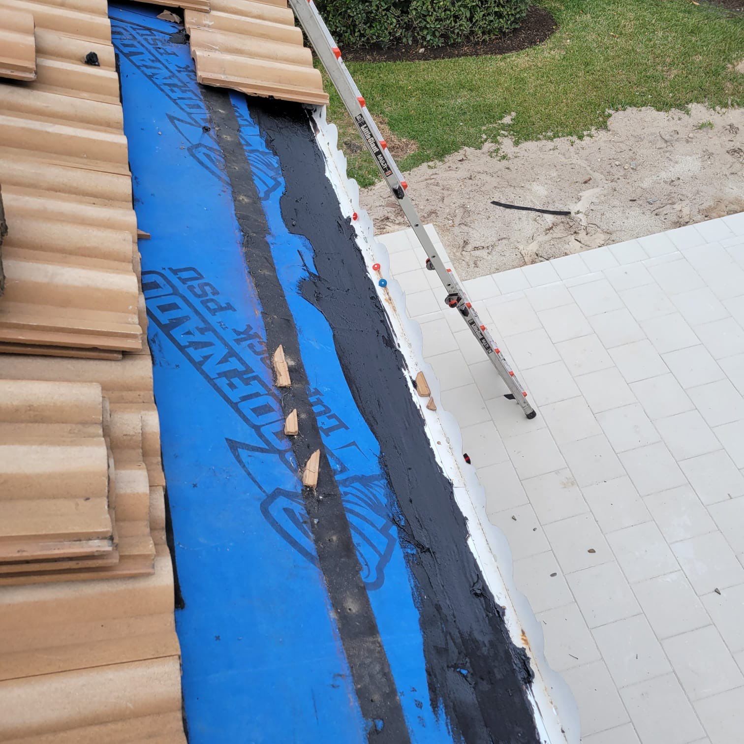 Residential Roofing Repair using Concrete Tile by Four Peaks Roofing