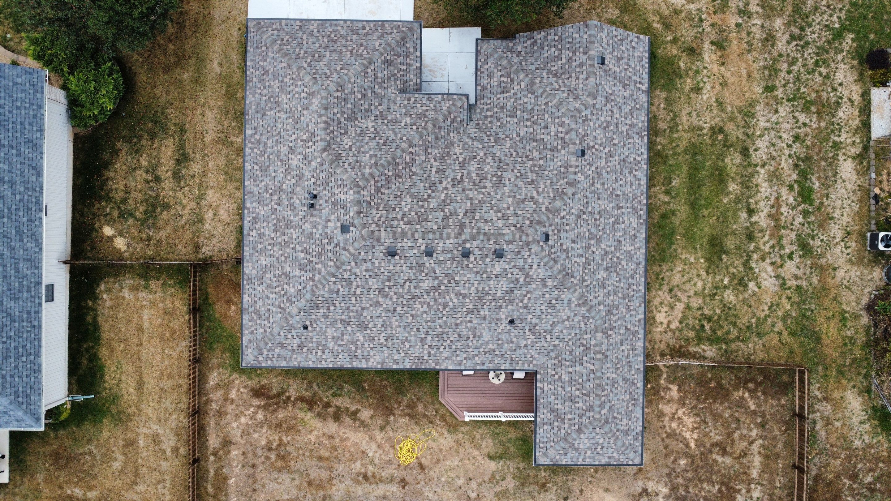 Residential Roofing + Downspouts & Gutter Guards Install  by Titan Commercial & Residential Roofing 