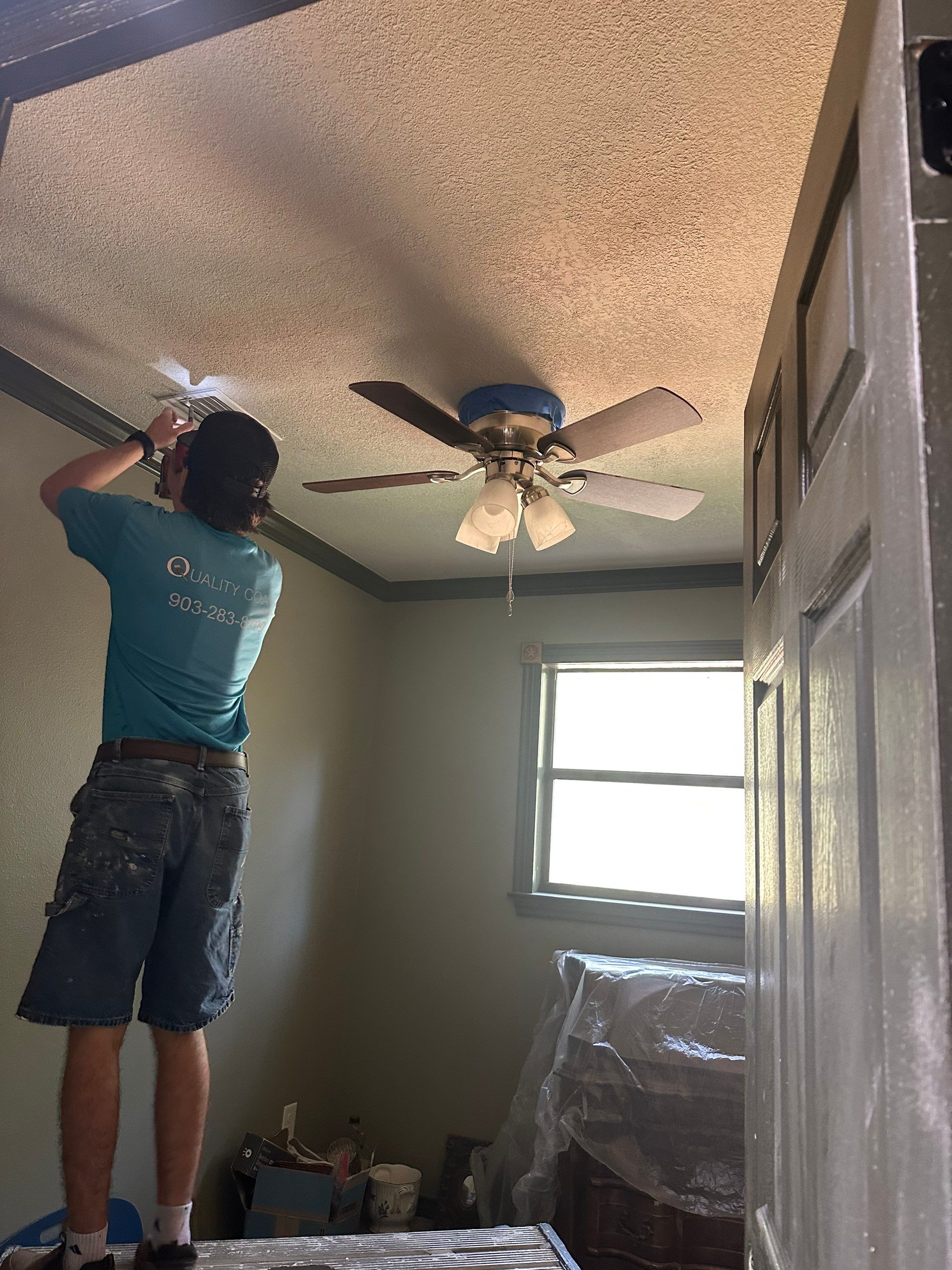 Hide-a-way Lake, Tx. Fence Staining and Interior Work by Quality Coats Painting