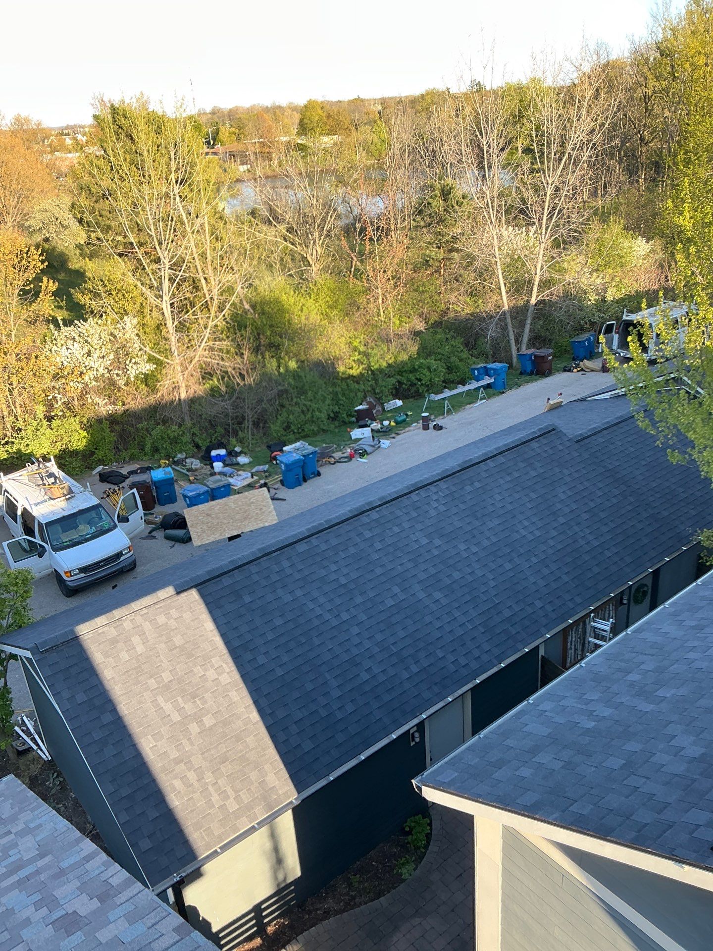 2190 New Town Drive Grand Rapids, MI  by Veteran Roofing & Exteriors