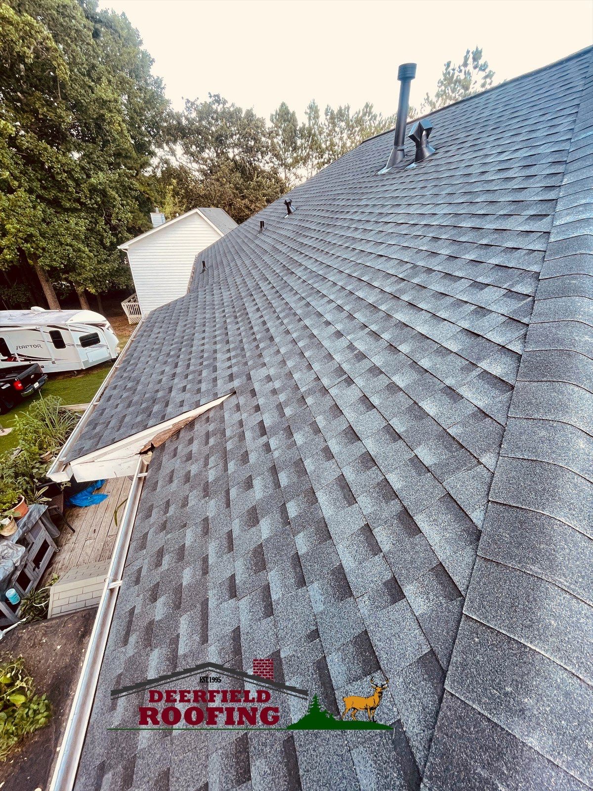 Hail Damage  by Deerfield Roofing LLC