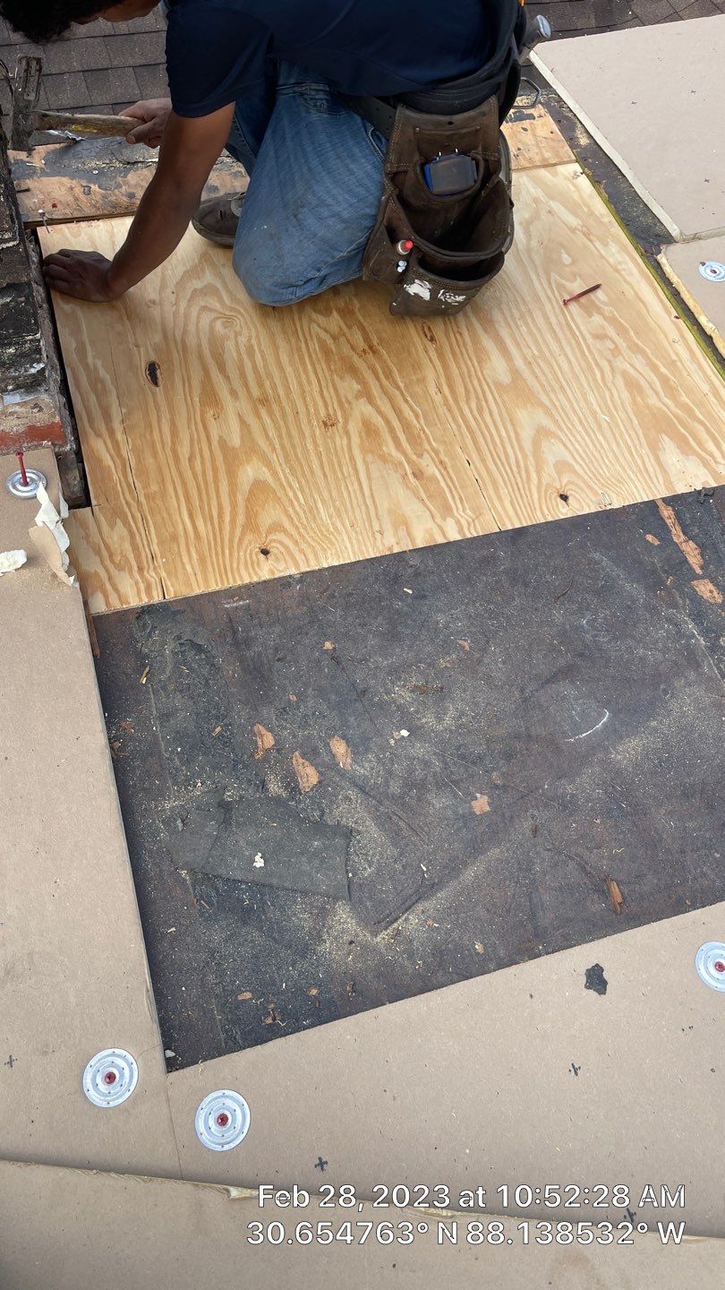 Residential Roofing Installation using Roof Replacement by American Roofing & Construction LLC