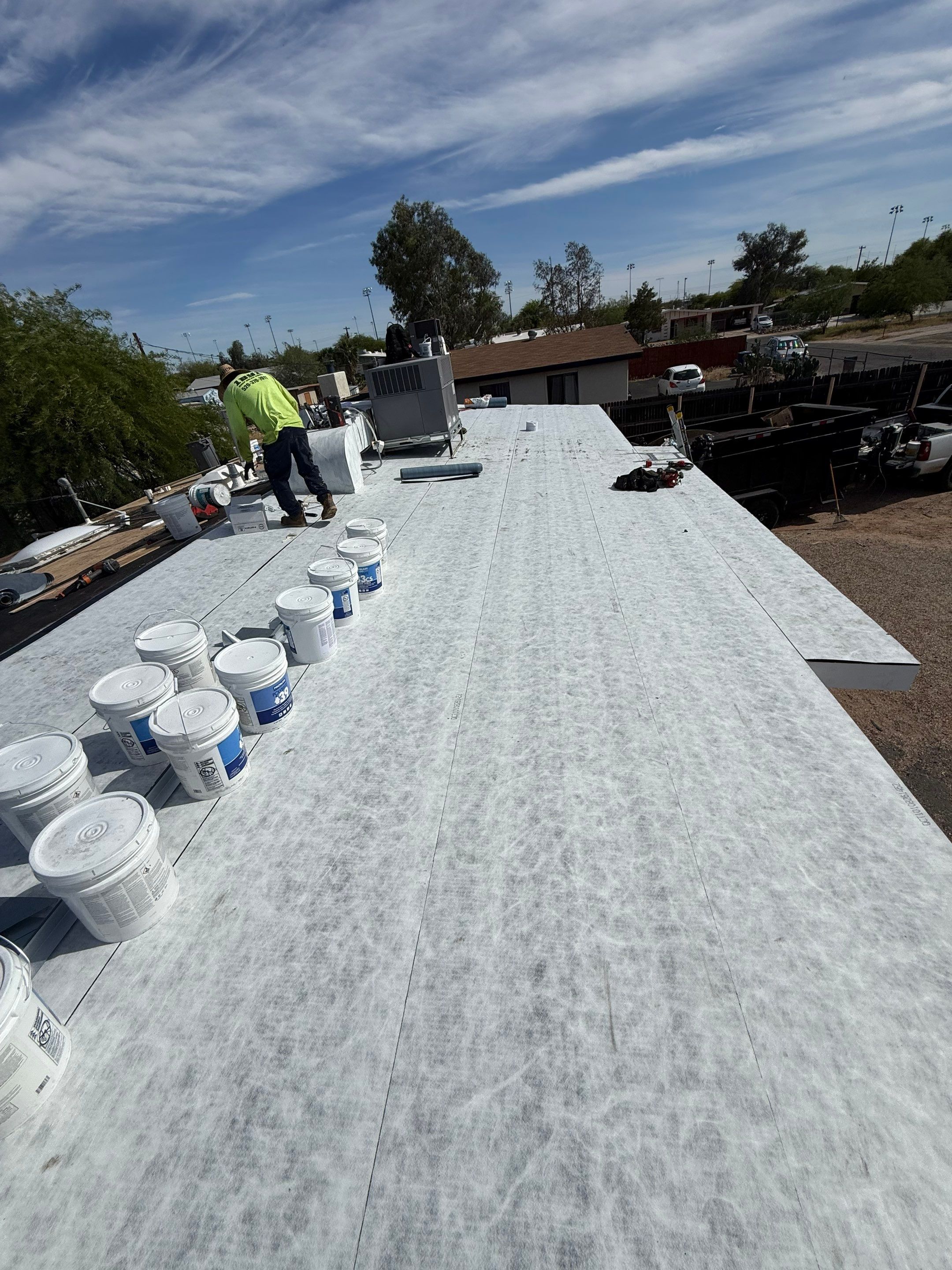 Project in Tucson by West Coast Roofing AZ