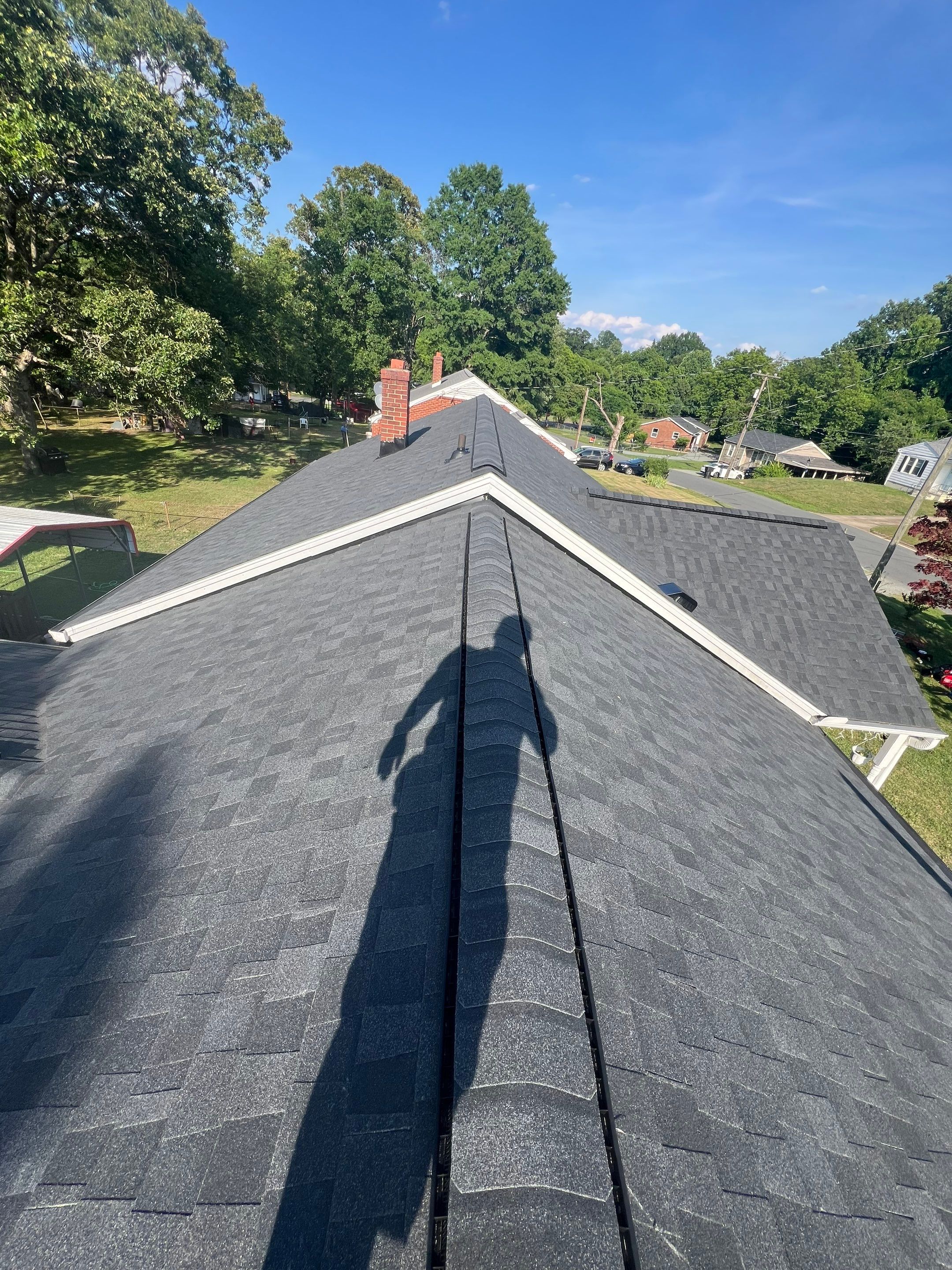 Roof replacement by hail damage by Just Brilliant Restoration JBR