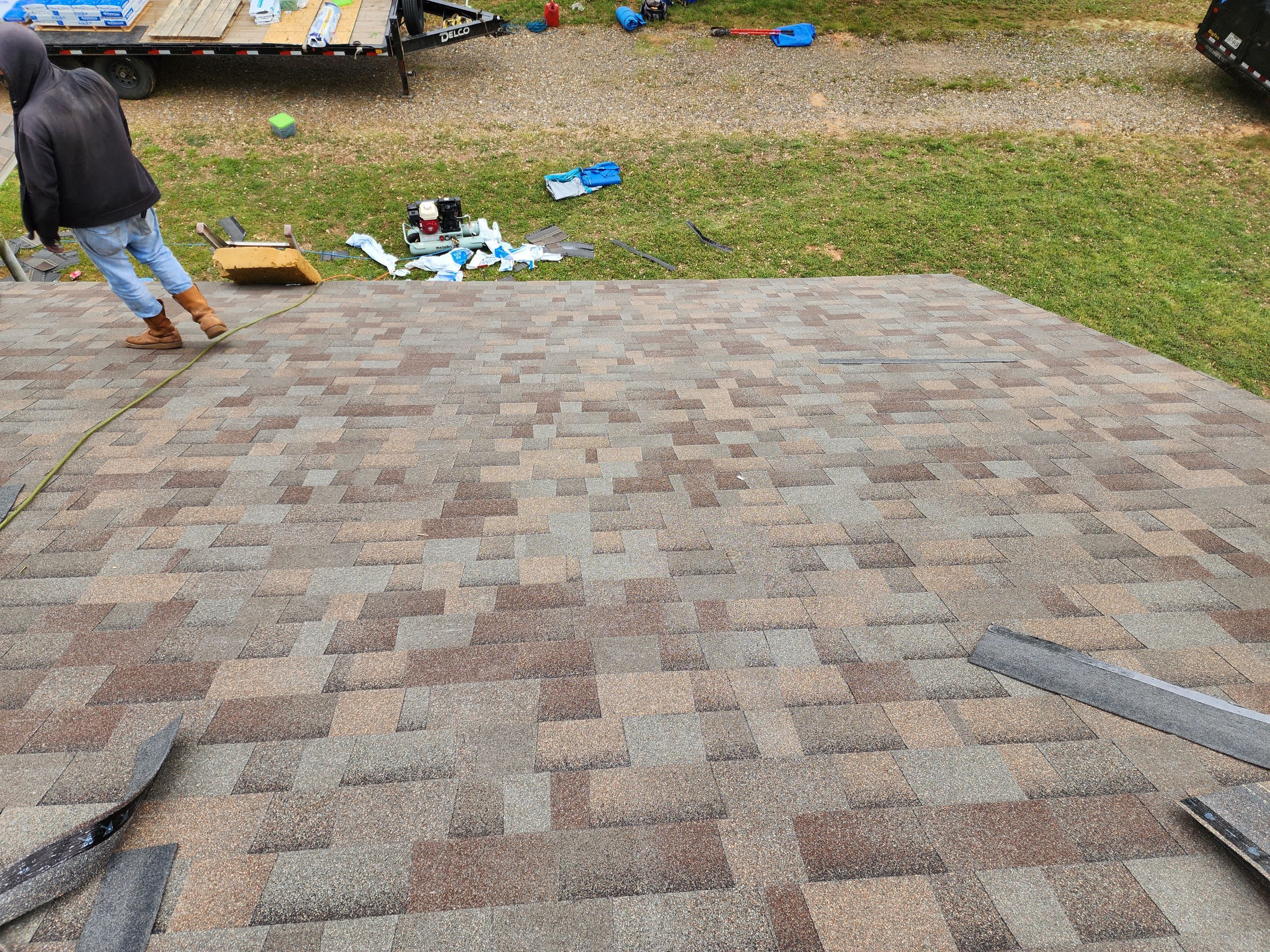 Residential Shingle Reroof using Malarkey Vista by Hostetler Roofing