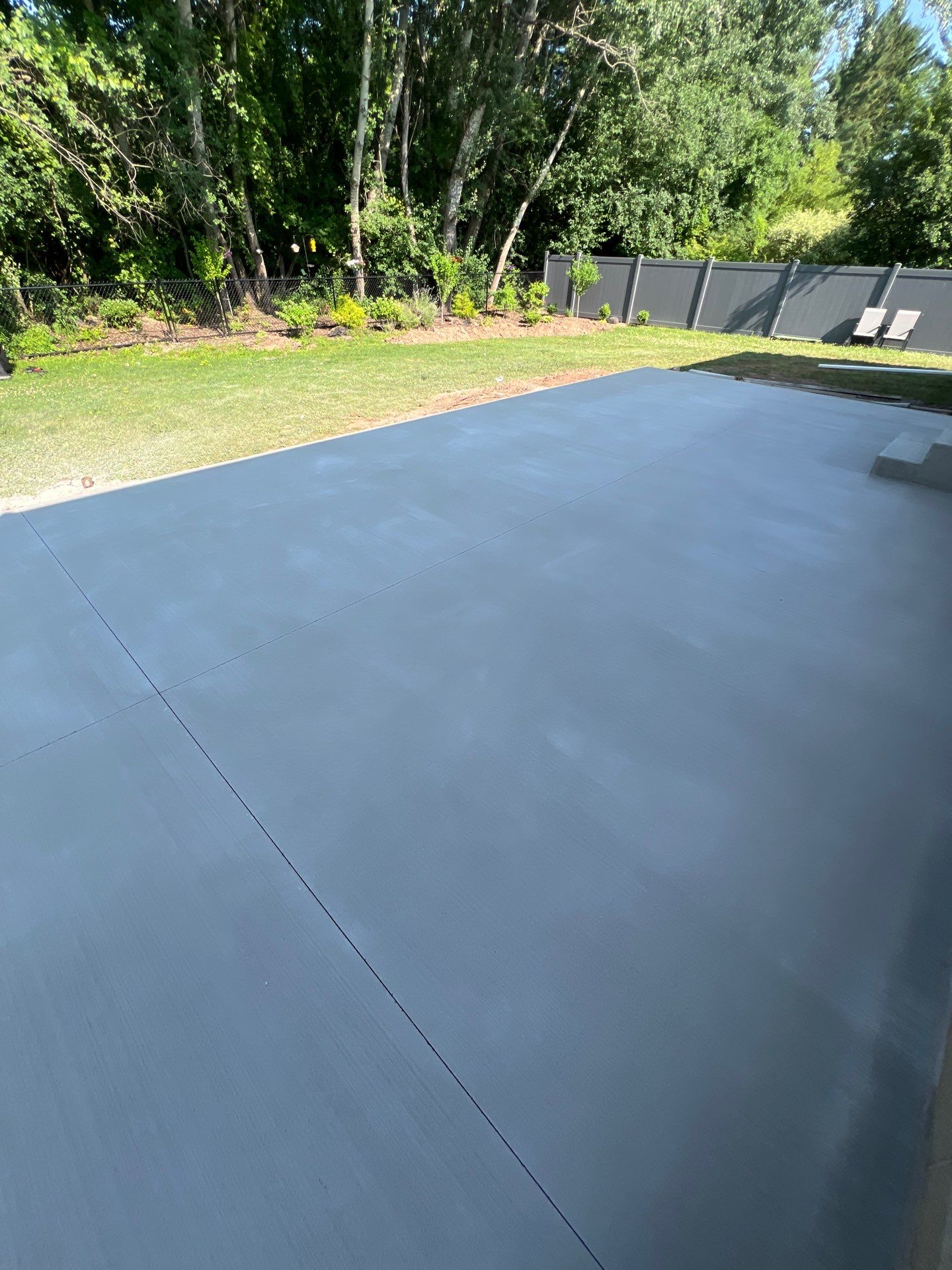 Broom Finished Patio  by NG Masonry & Construction LLC